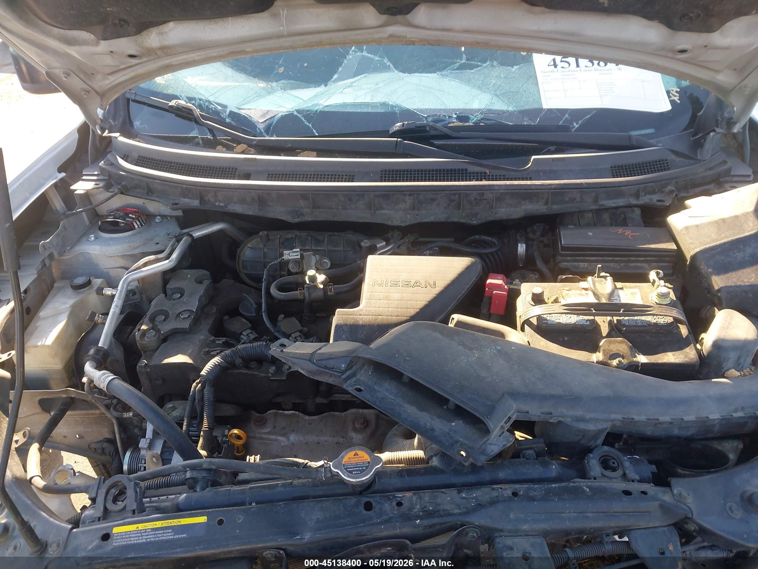 2010 Nissan Rogue S Silver vin: JN8AS5MT0AW028805