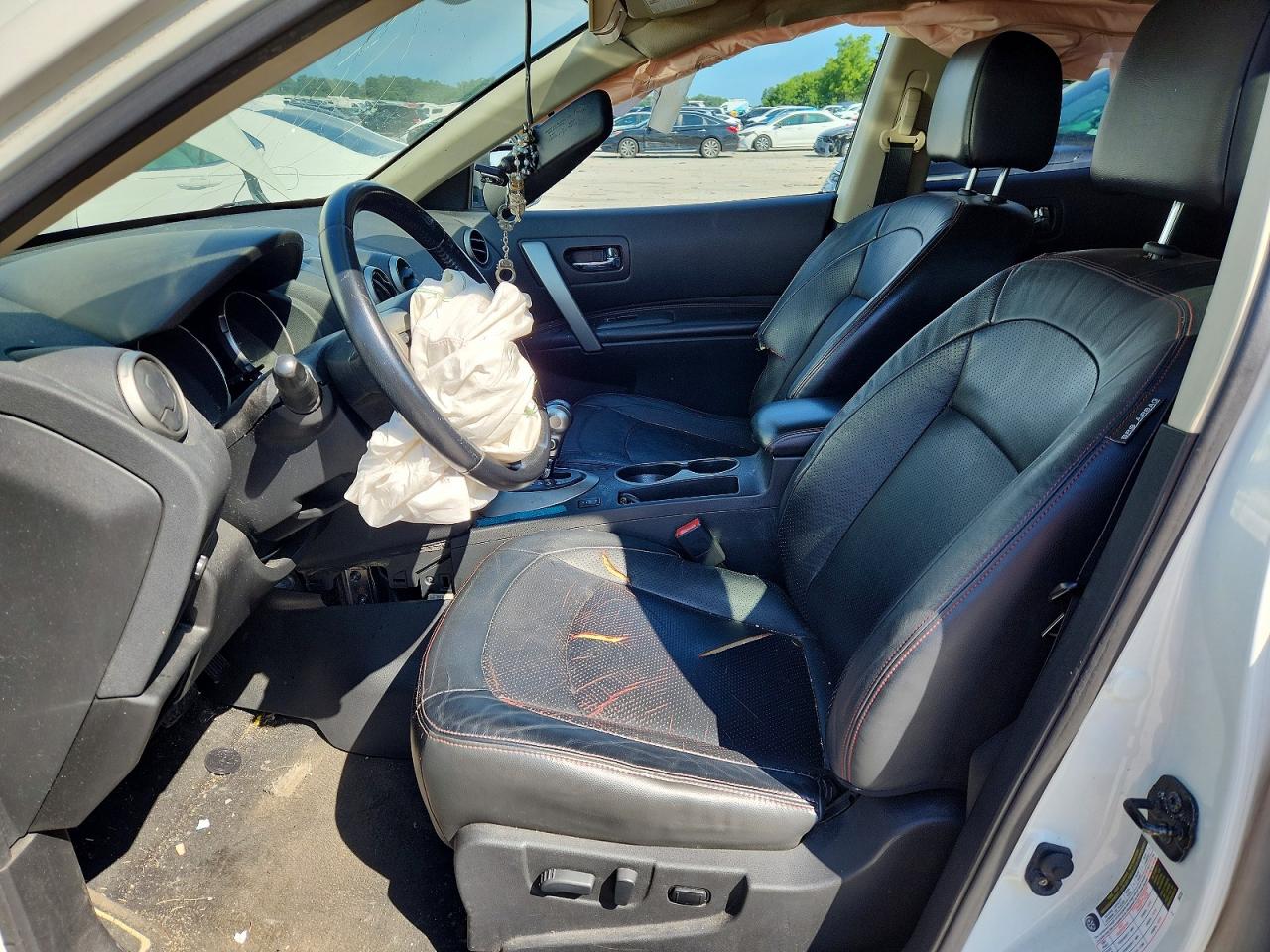 2010 Nissan Rogue Sl White vin: JN8AS5MT0AW502140