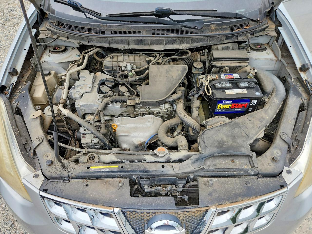 2011 Nissan Rogue S Серебряный vin: JN8AS5MT0BW152364