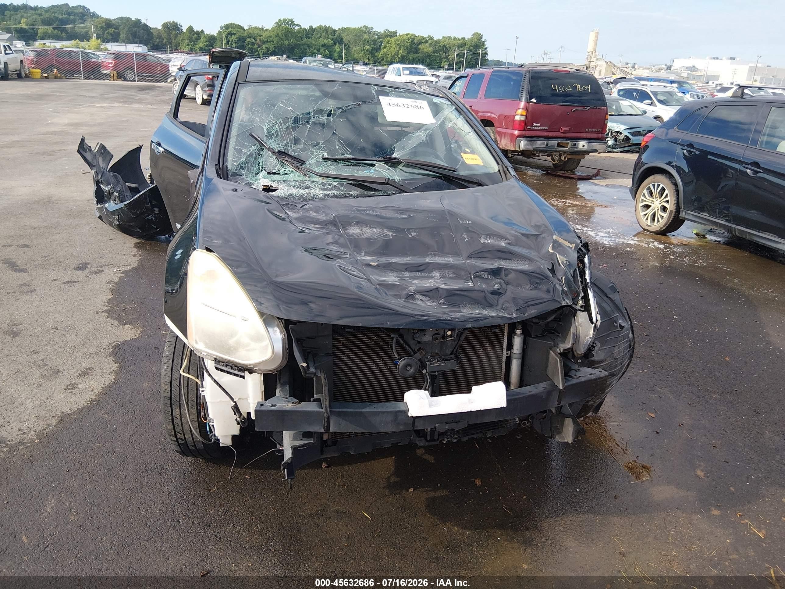 2011 Nissan Rogue S Black vin: JN8AS5MT0BW166880