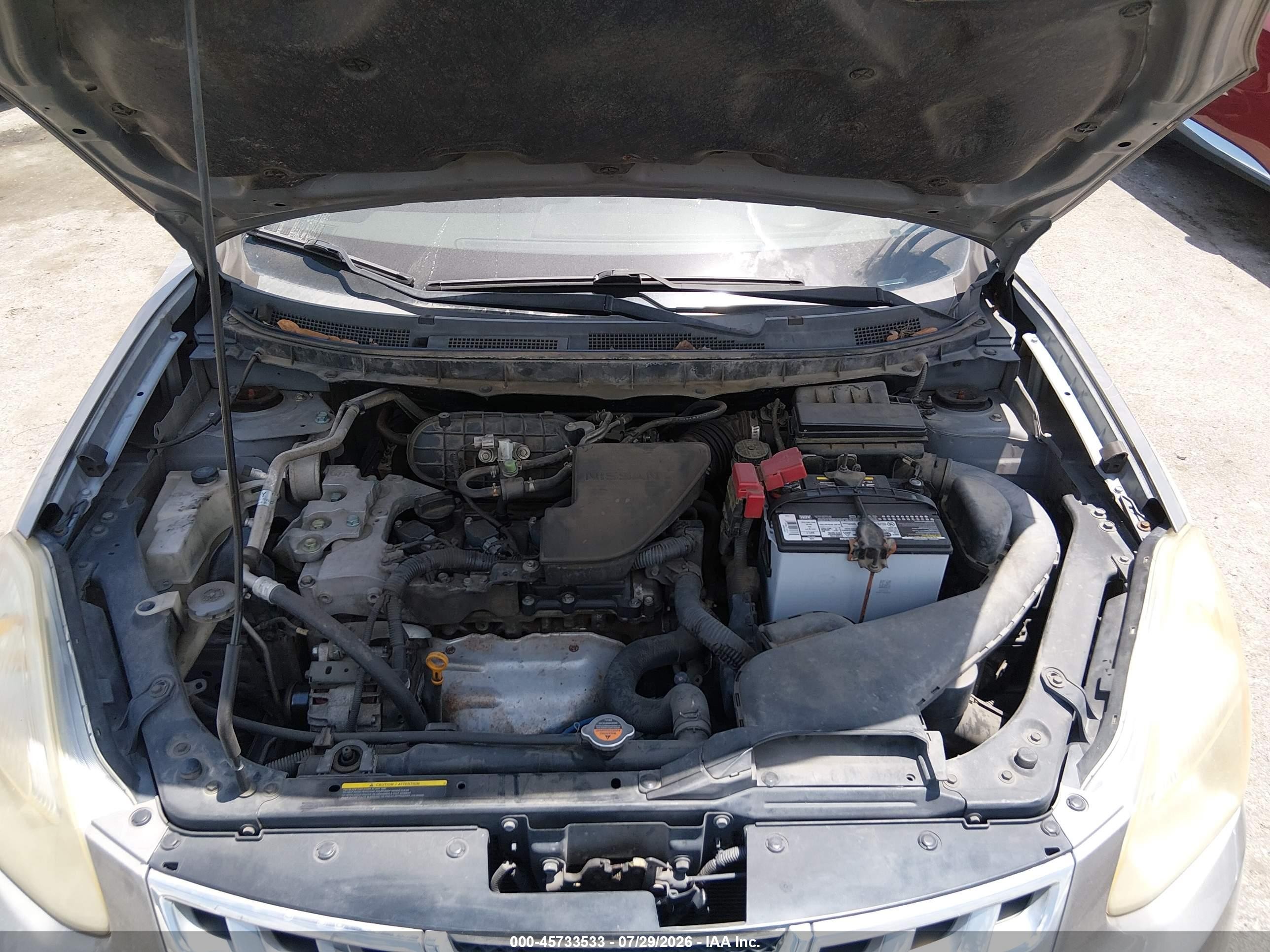 2011 Nissan Rogue Sv Серый vin: JN8AS5MT0BW184537