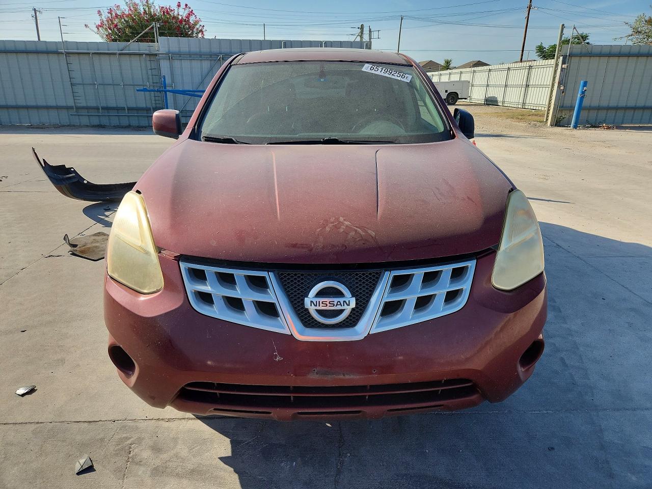 2011 Nissan Rogue S Burgundy vin: JN8AS5MT0BW186997