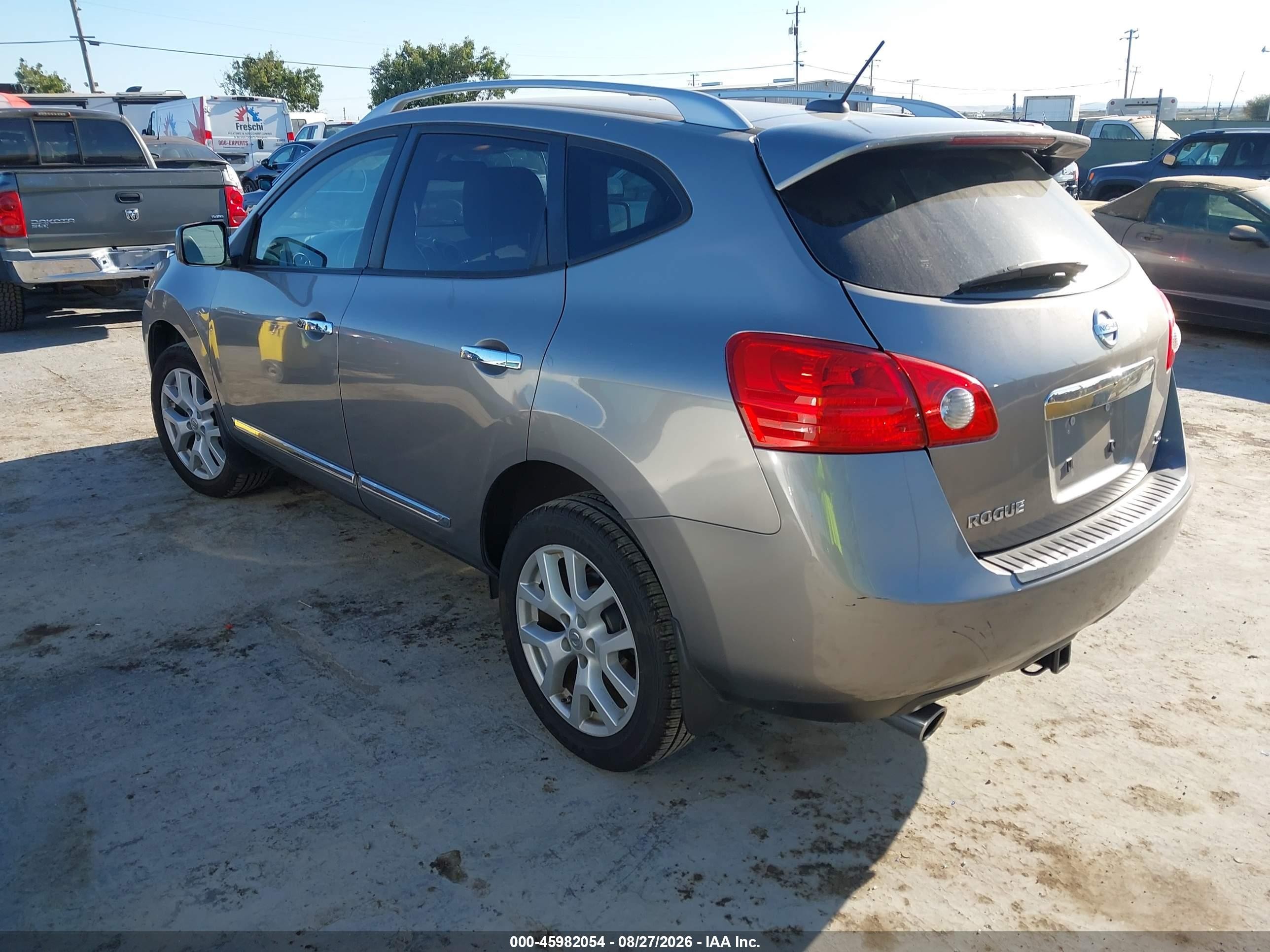 2011 Nissan Rogue Sv Gray vin: JN8AS5MT0BW188524