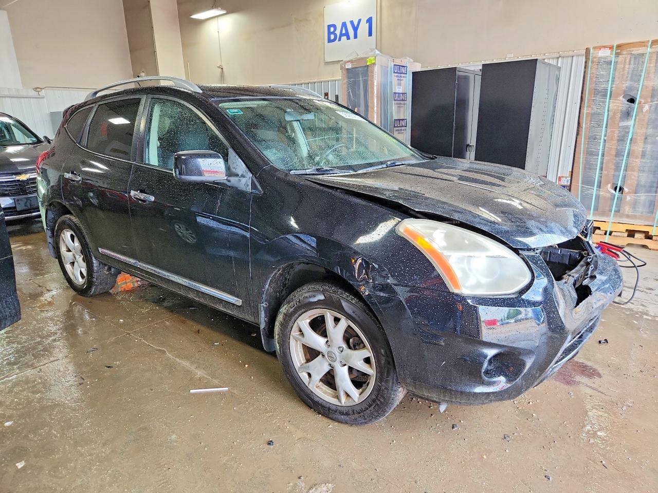 2011 Nissan Rogue S/sv/krom Black vin: JN8AS5MT0BW562534