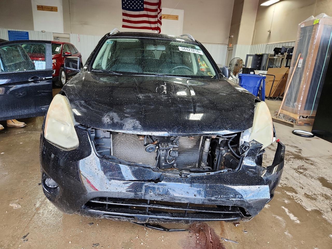 2011 Nissan Rogue S/sv/krom Black vin: JN8AS5MT0BW562534
