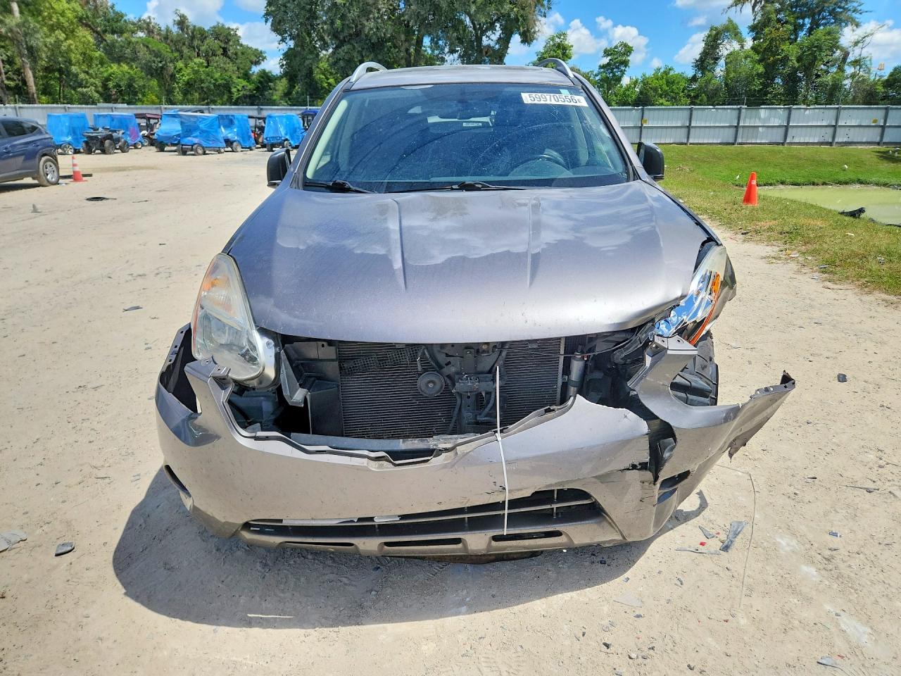2011 Nissan Rogue S Silver vin: JN8AS5MT0BW577552