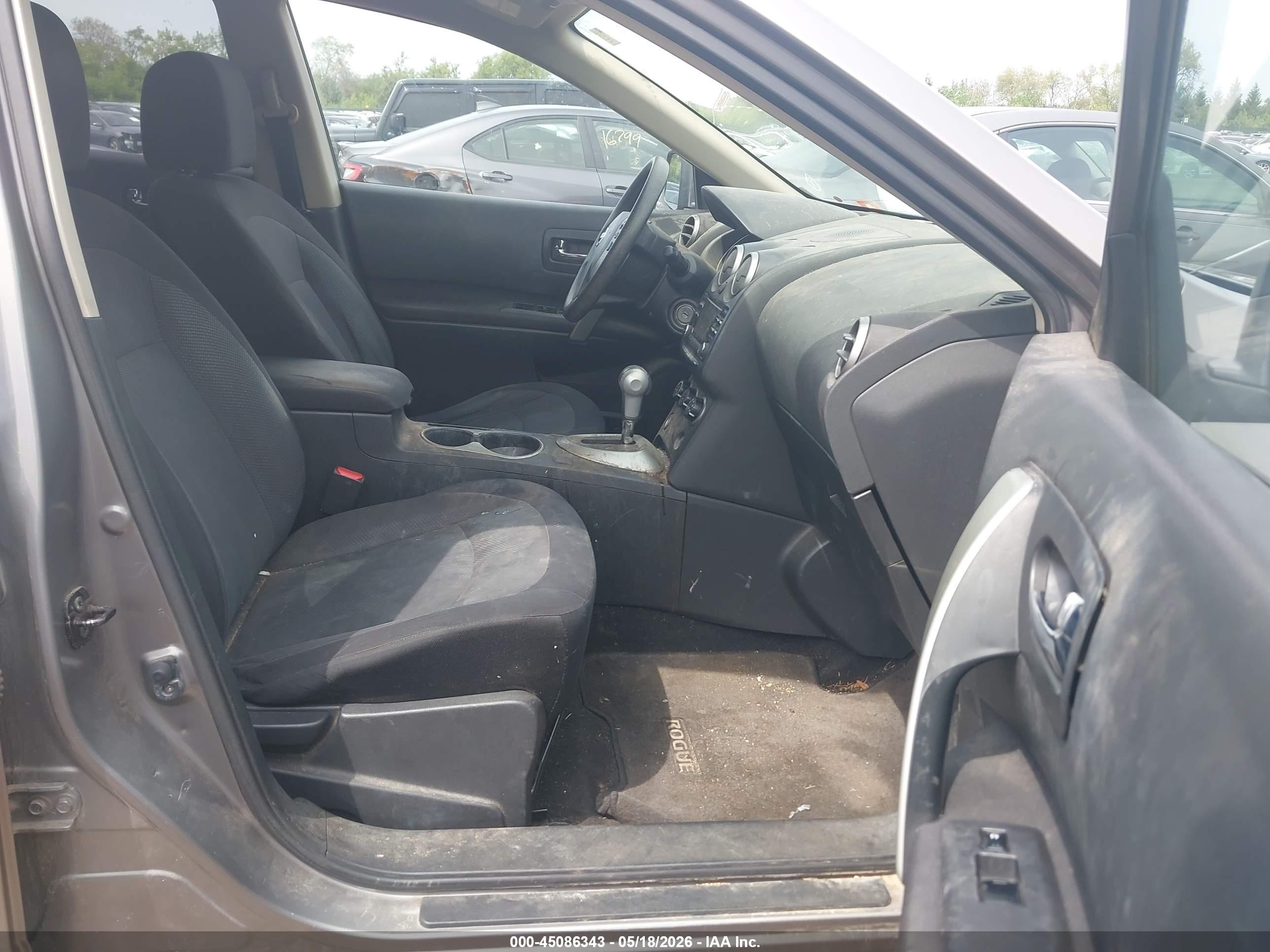 2012 Nissan Rogue S Silver vin: JN8AS5MT0CW251008