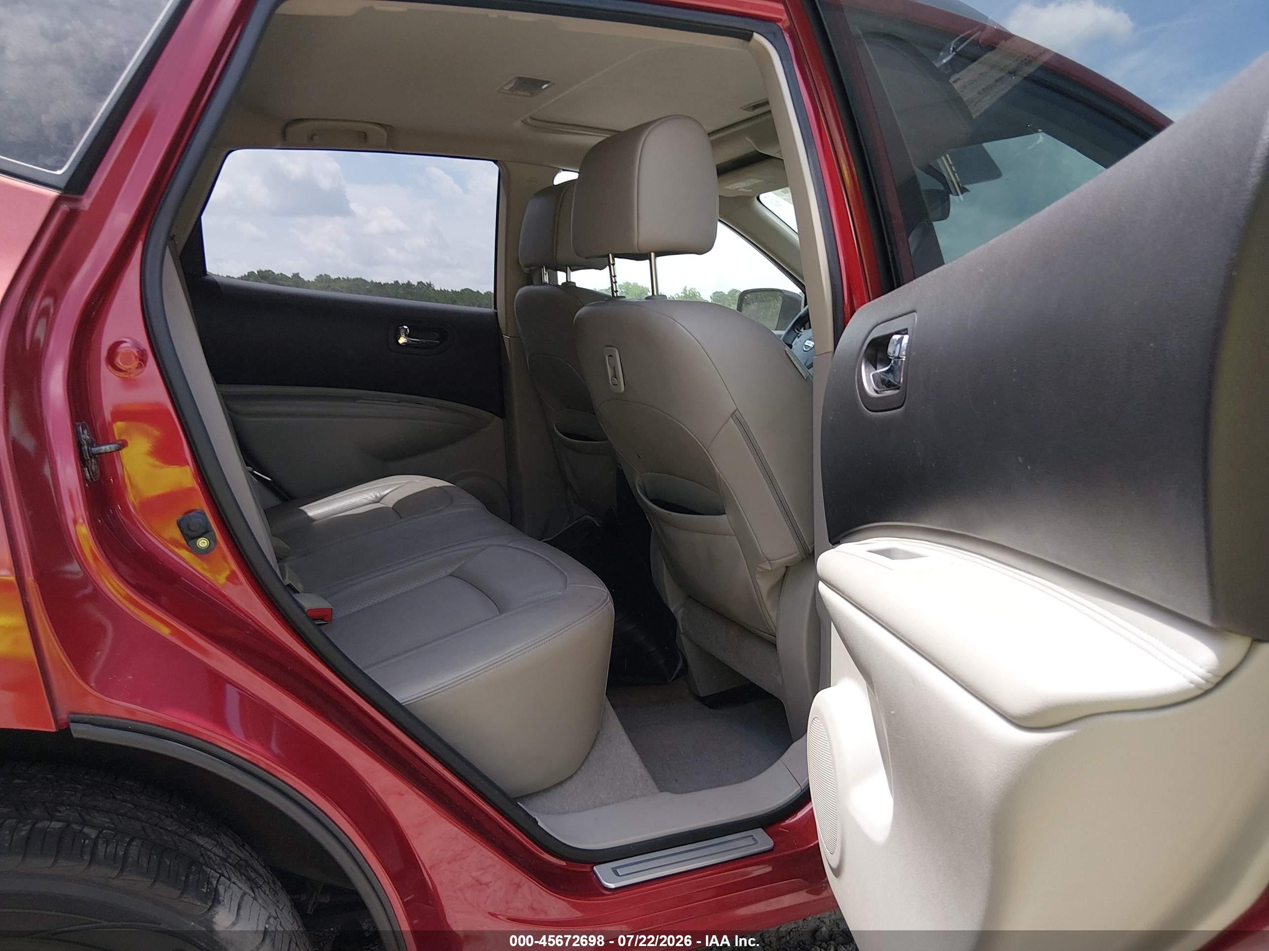 2012 Nissan Rogue Sv W/sl Pkg Red vin: JN8AS5MT0CW262784