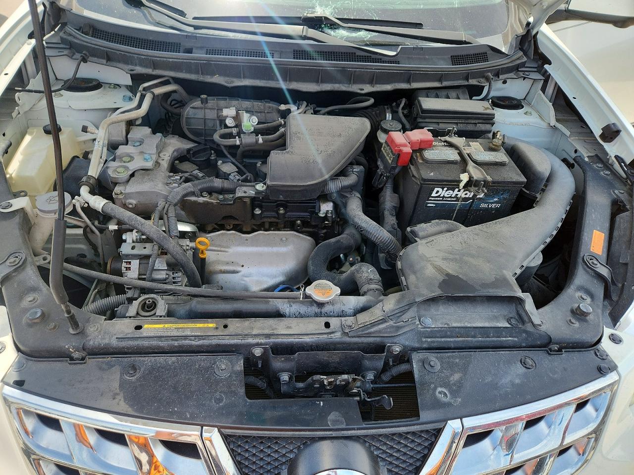 2012 Nissan Rogue S White vin: JN8AS5MT0CW265068