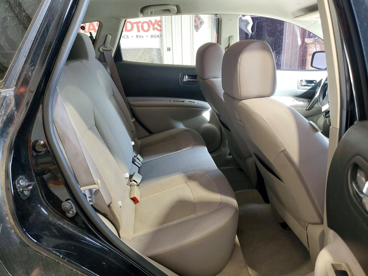 2012 Nissan Rogue S Black vin: JN8AS5MT0CW268942