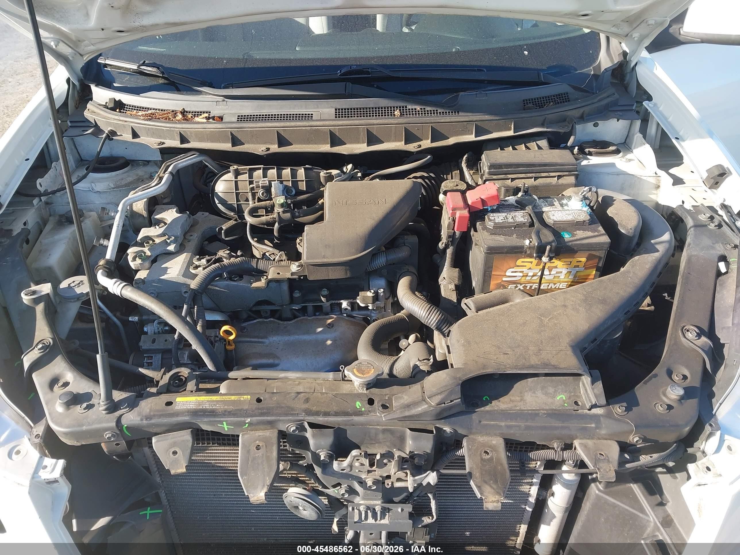 2012 Nissan Rogue Sv White vin: JN8AS5MT0CW270013
