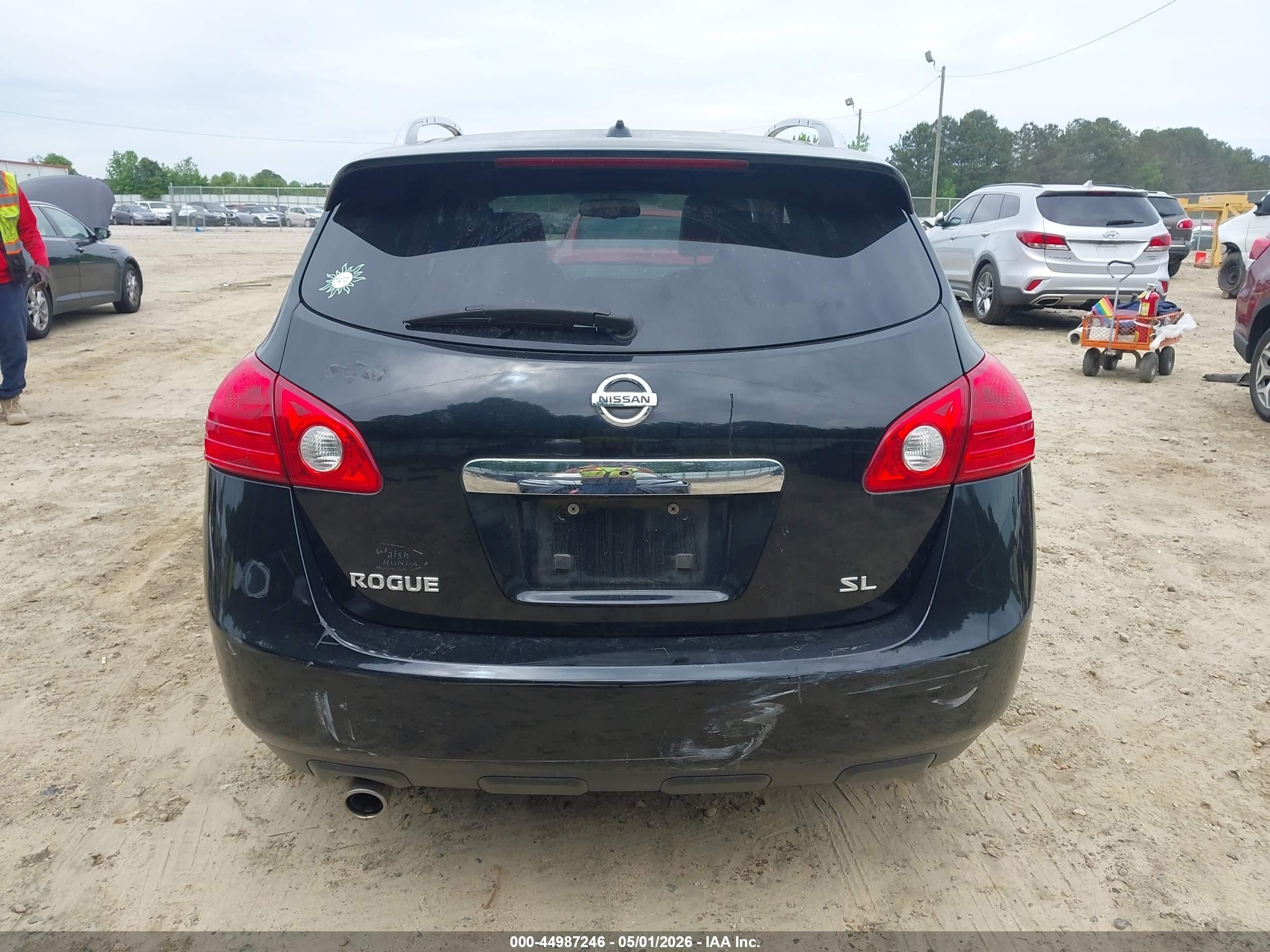 2012 Nissan Rogue Sv W/sl Pkg Black vin: JN8AS5MT0CW273963
