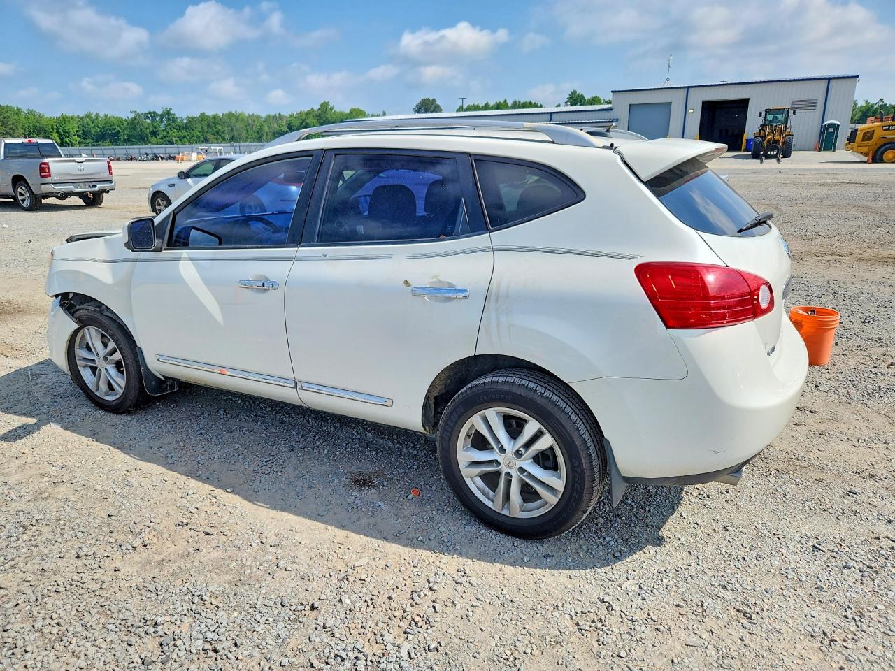 2012 Nissan Rogue White vin: JN8AS5MT0CW276975