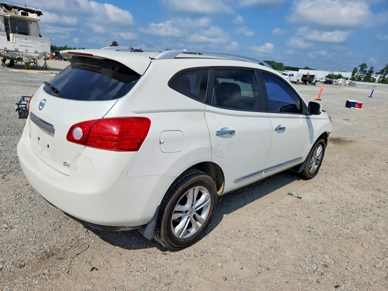 2012 Nissan Rogue White vin: JN8AS5MT0CW276975