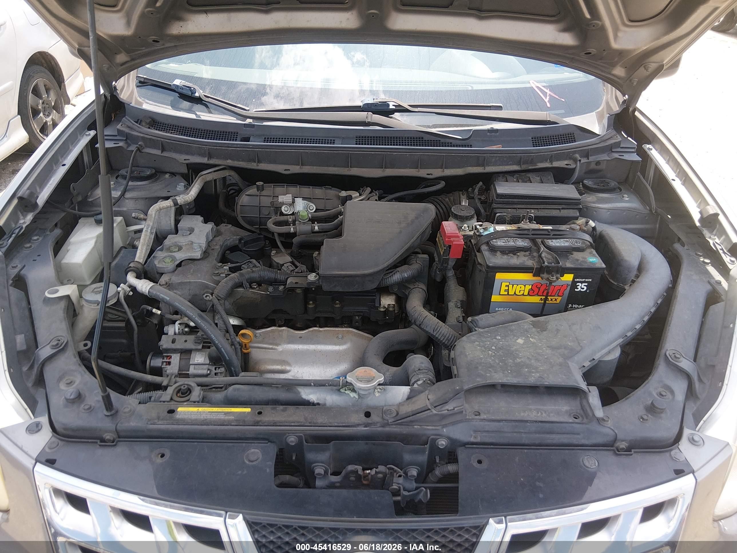 2012 Nissan Rogue S Gray vin: JN8AS5MT0CW277592