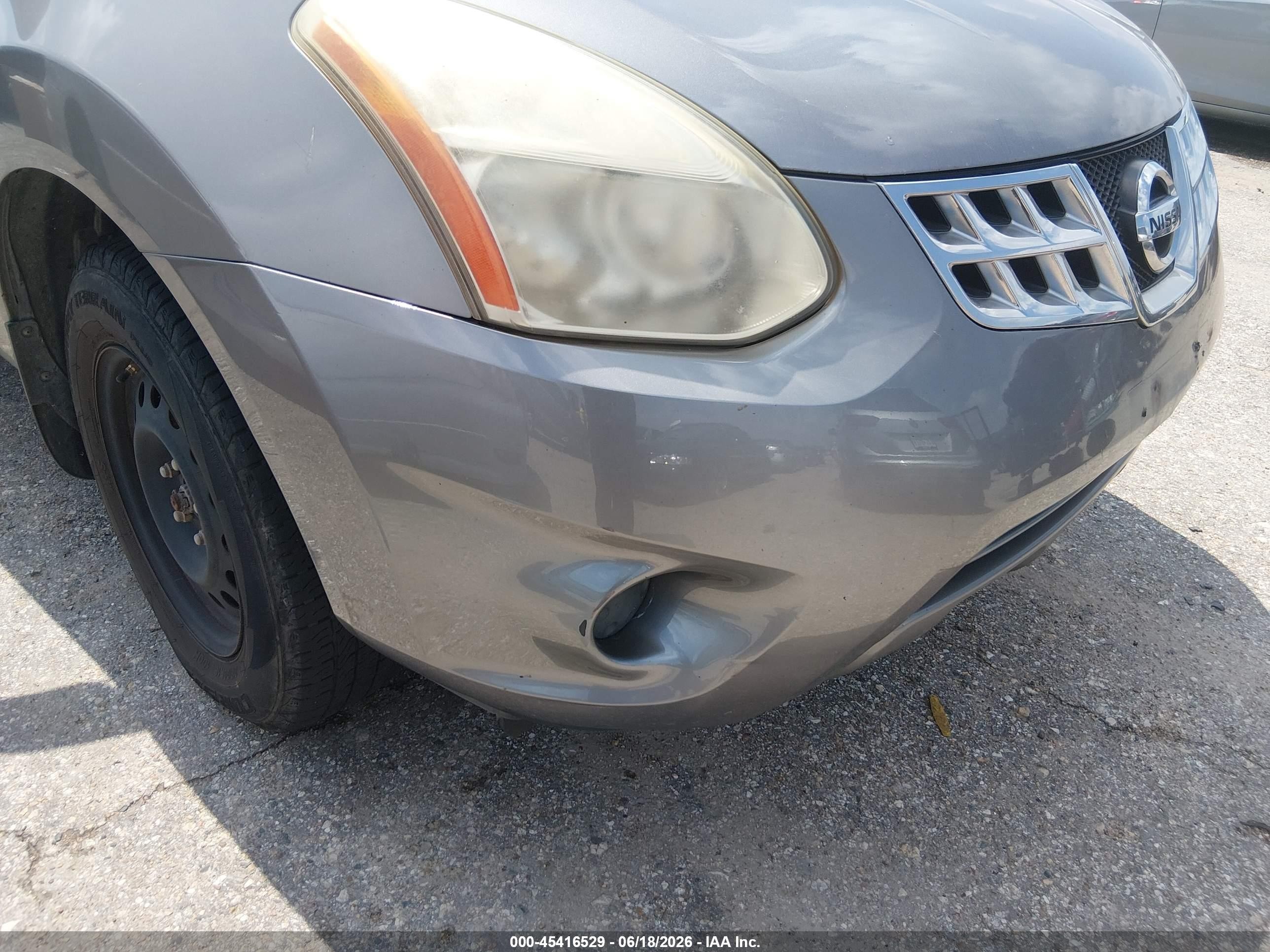 2012 Nissan Rogue S Gray vin: JN8AS5MT0CW277592