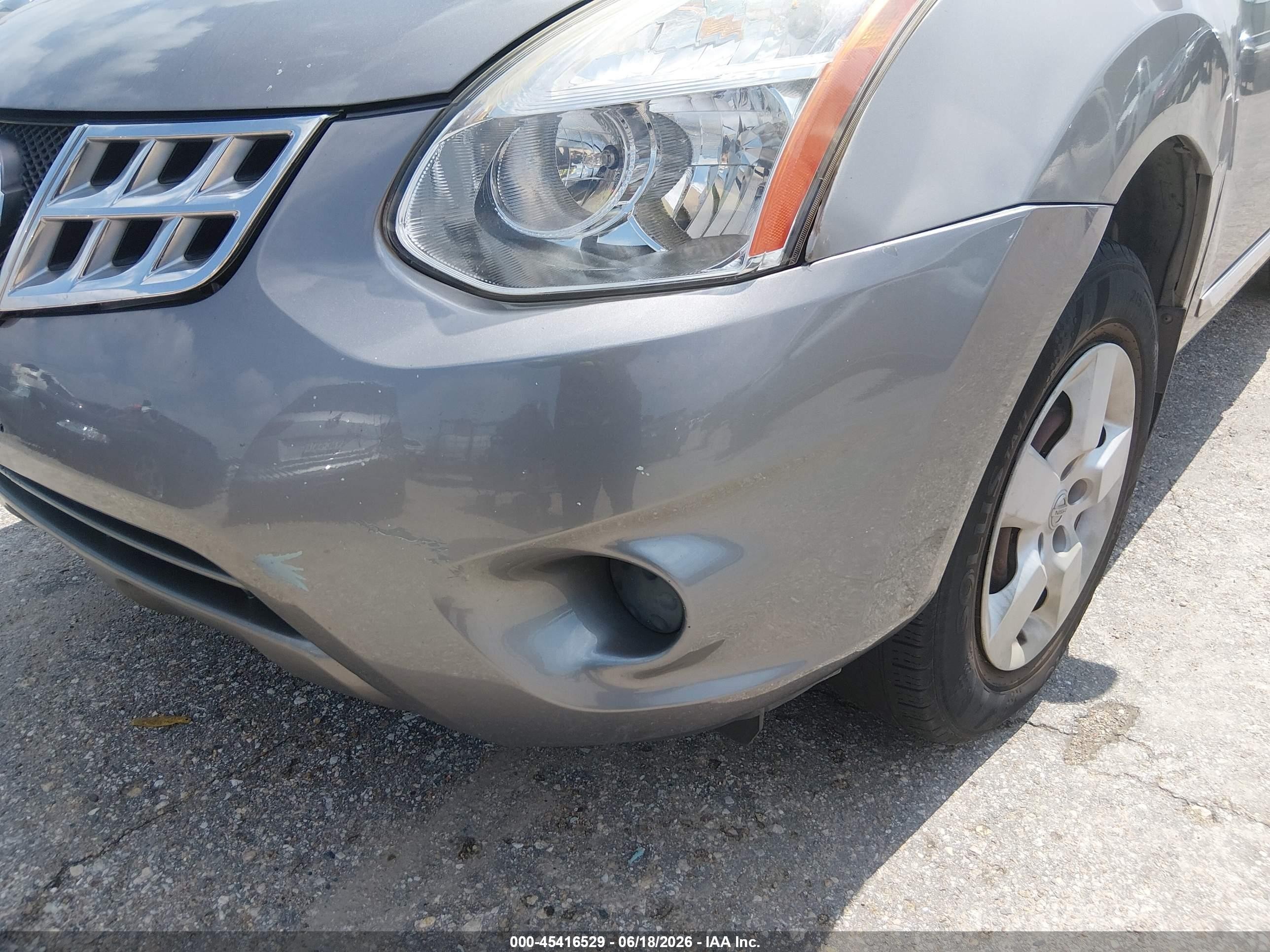 2012 Nissan Rogue S Gray vin: JN8AS5MT0CW277592