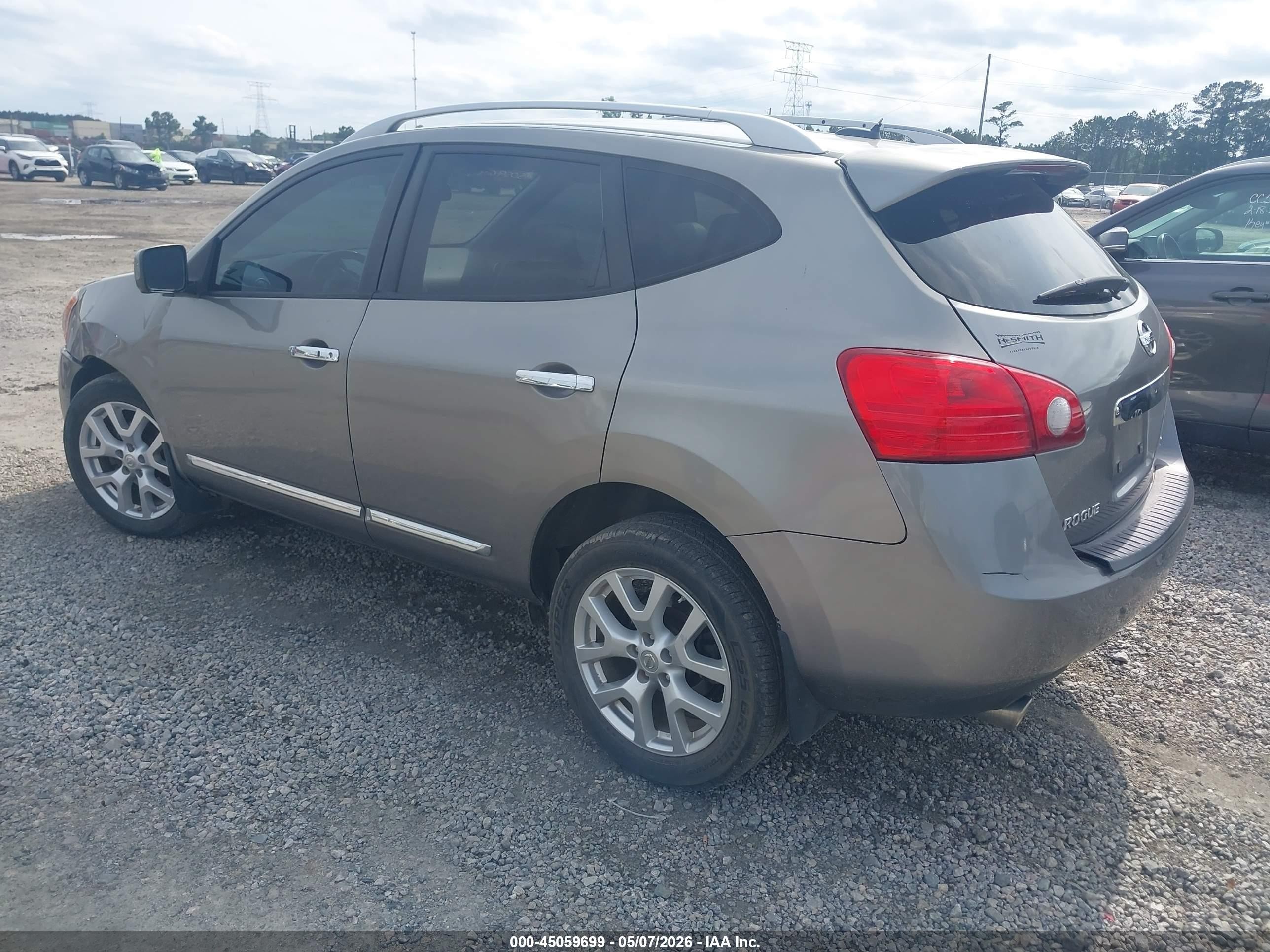 2012 Nissan Rogue Sv W/sl Pkg Beige vin: JN8AS5MT0CW277866