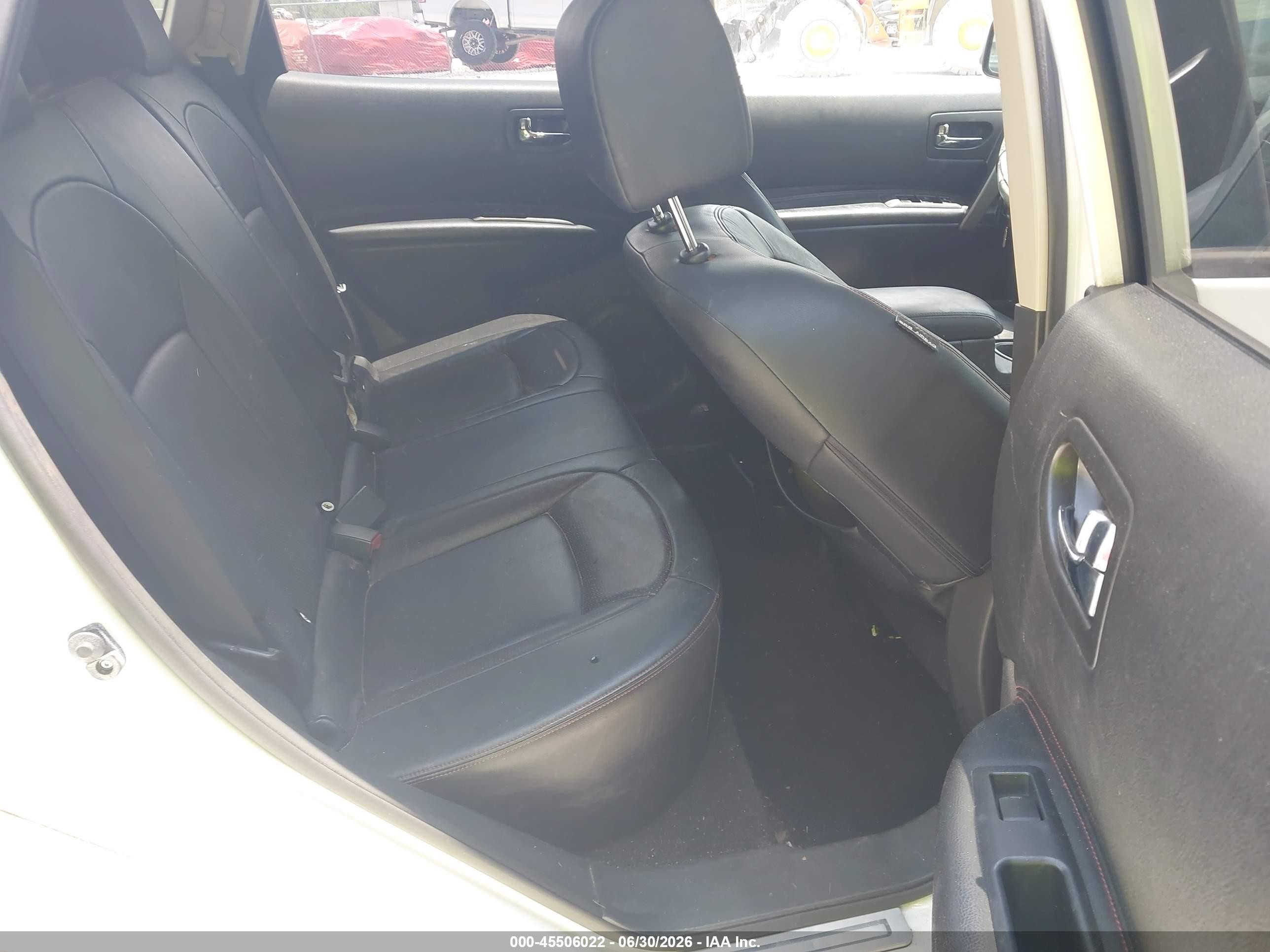 2012 Nissan Rogue Sv W/sl Pkg White vin: JN8AS5MT0CW291511