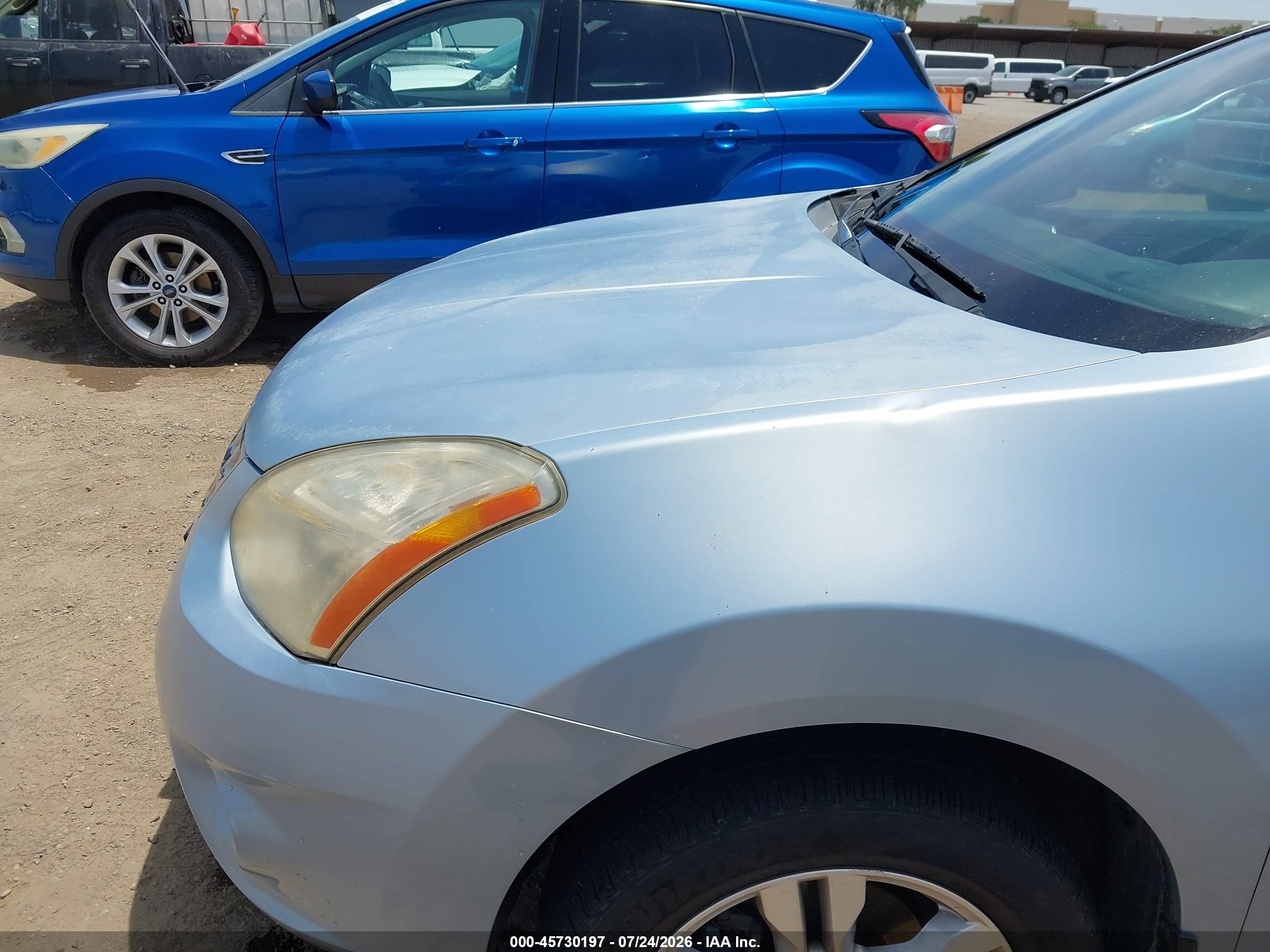 2012 Nissan Rogue Sv Light Blue vin: JN8AS5MT0CW298782