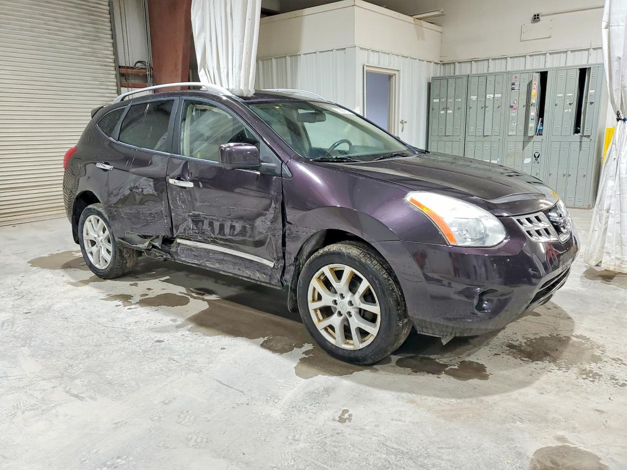 2012 Nissan Rogue S Purple vin: JN8AS5MT0CW299608