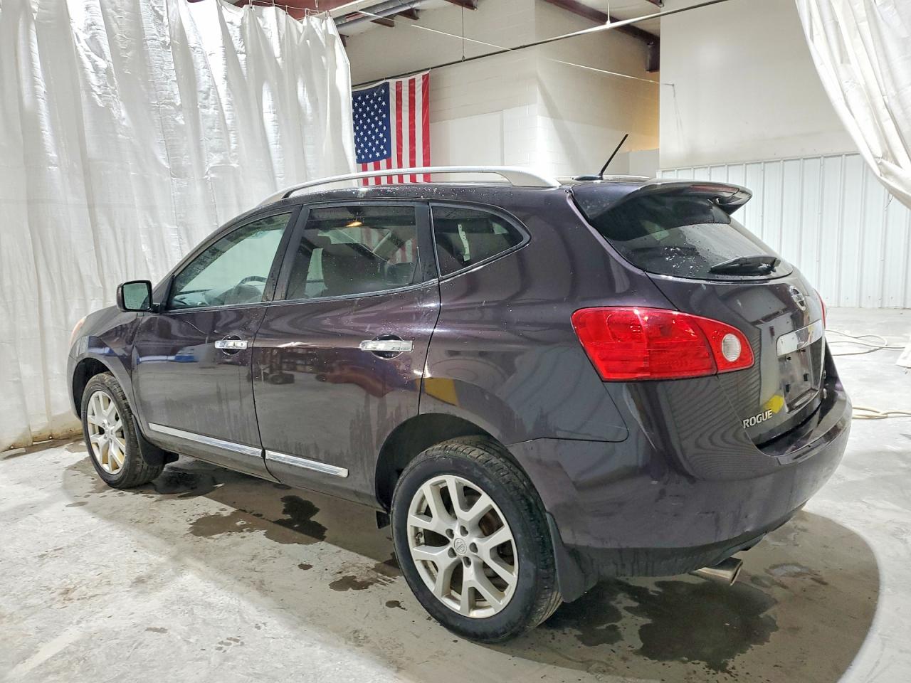 2012 Nissan Rogue S Purple vin: JN8AS5MT0CW299608