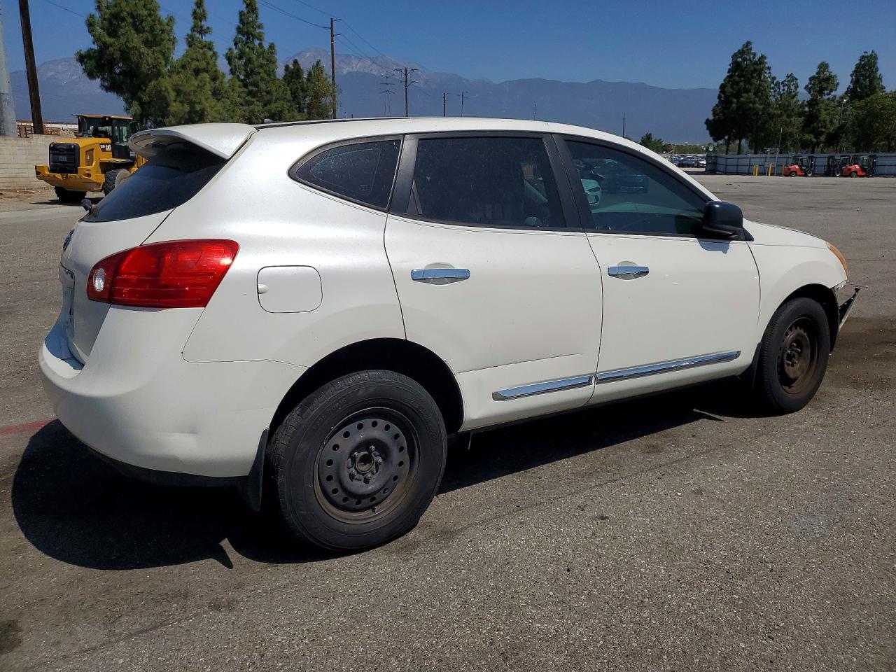 2012 Nissan Rogue S White vin: JN8AS5MT0CW299964