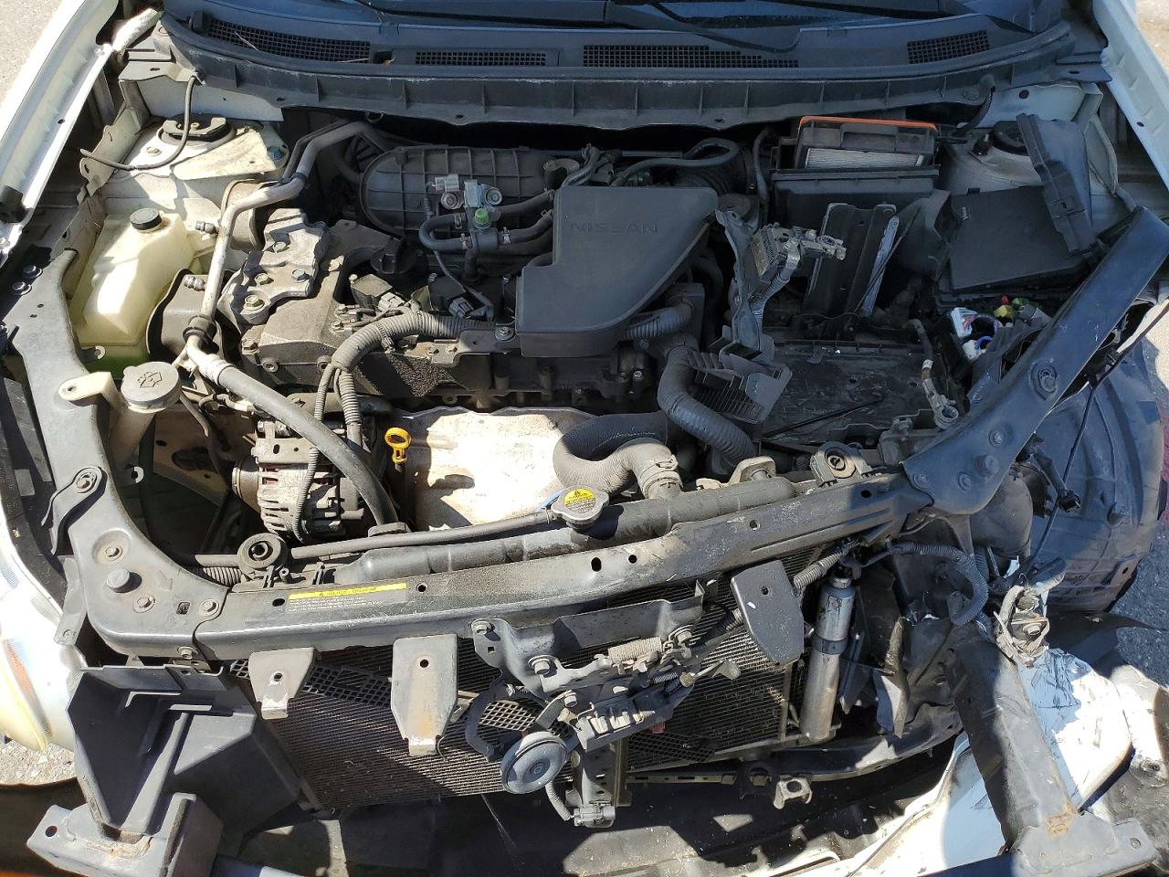 2012 Nissan Rogue S White vin: JN8AS5MT0CW299964