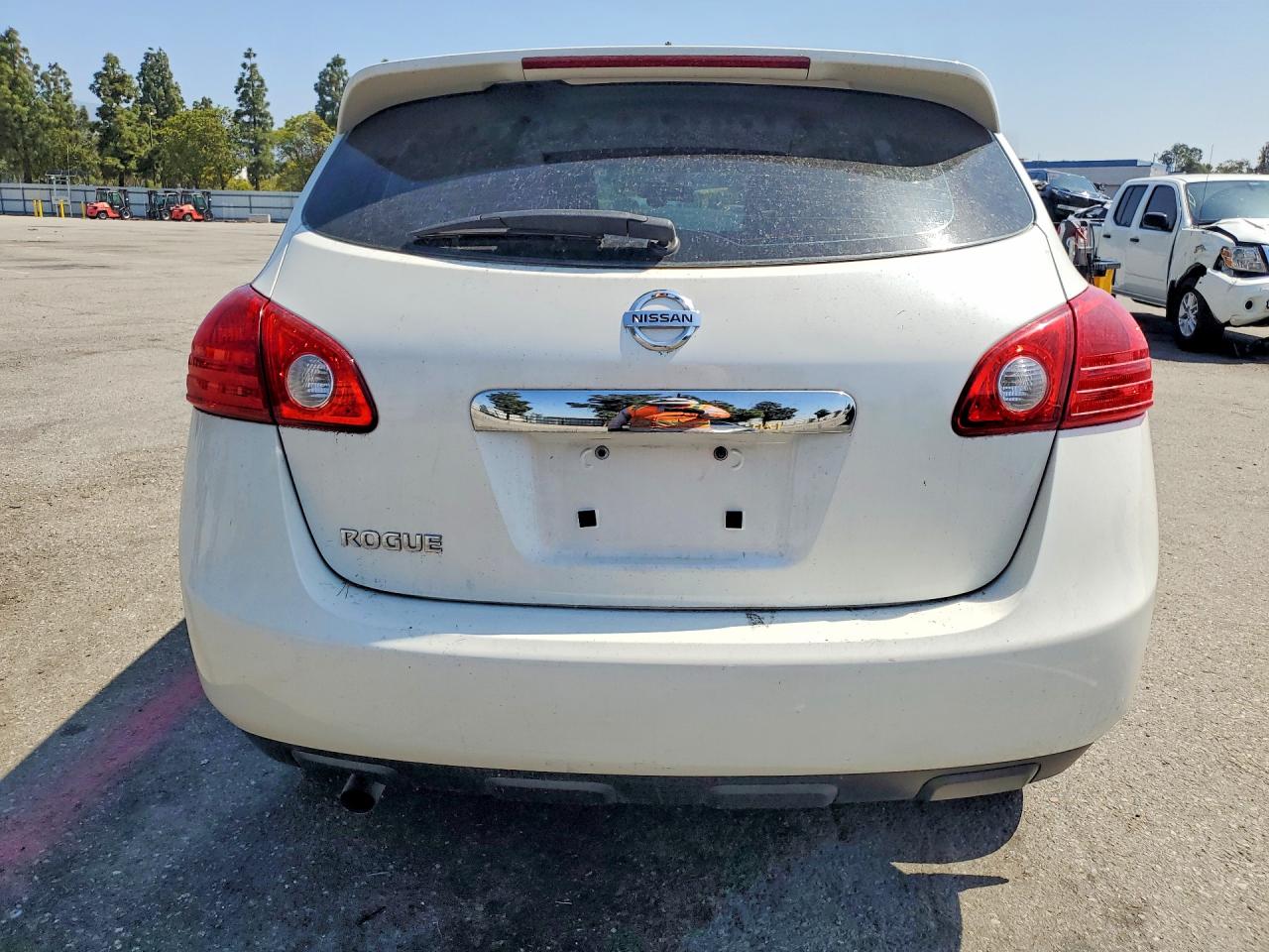 2012 Nissan Rogue S White vin: JN8AS5MT0CW299964