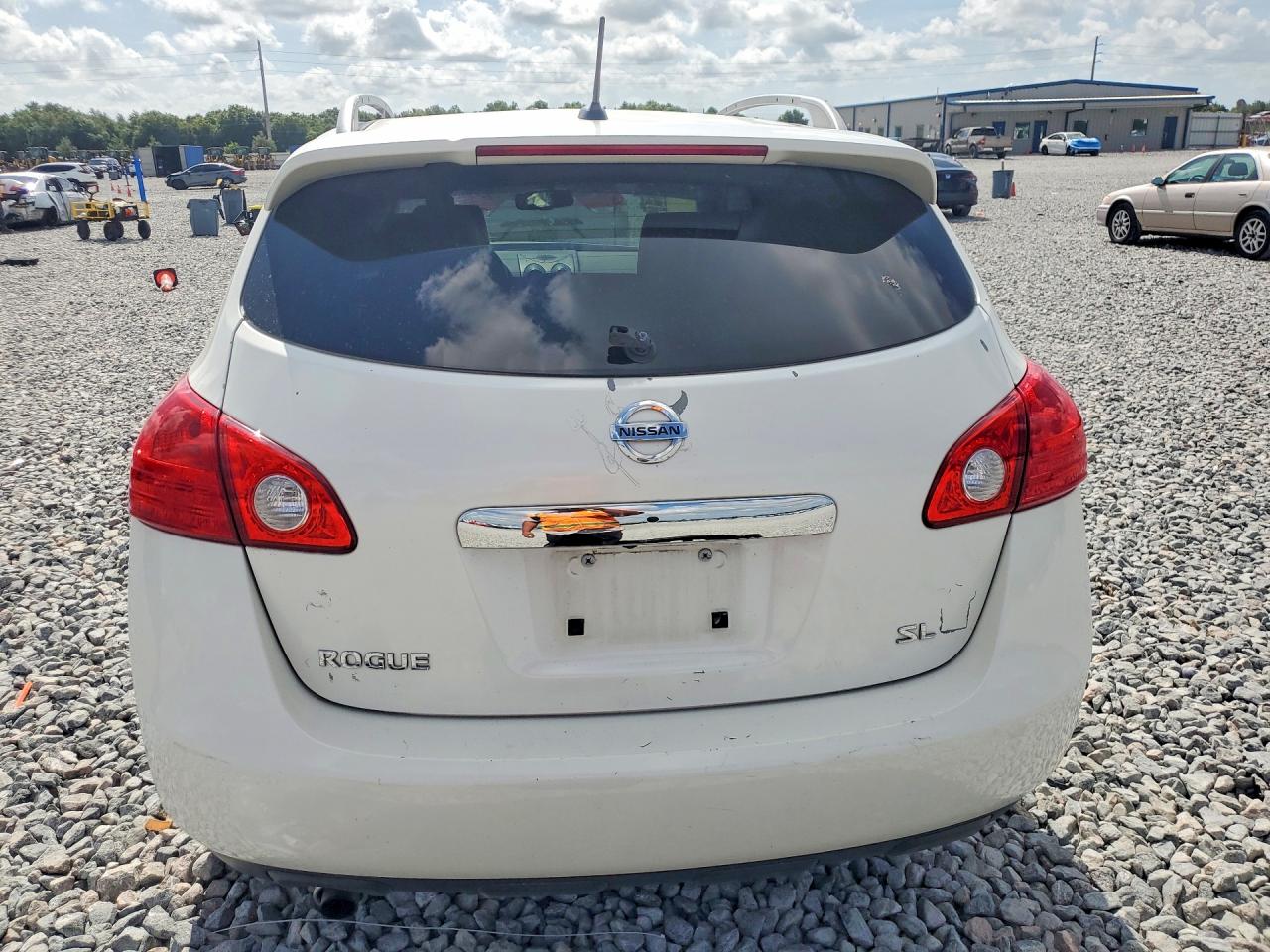 2012 Nissan Rogue S White vin: JN8AS5MT0CW300868