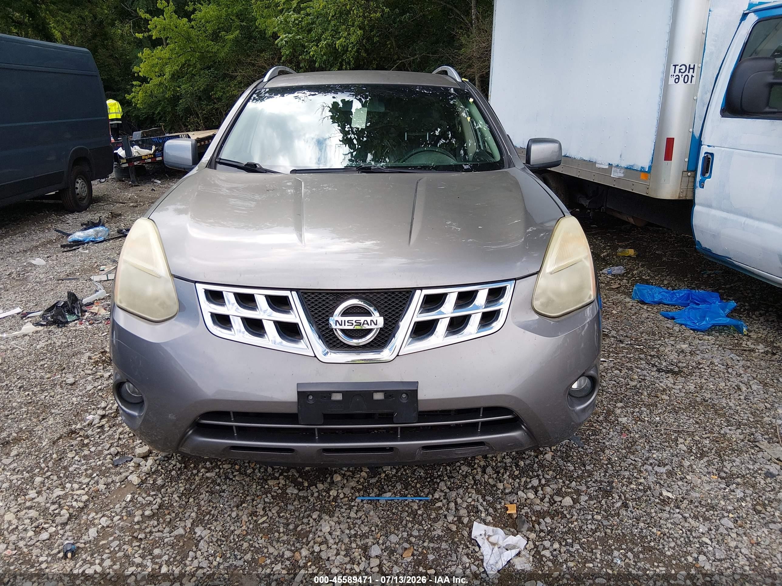 2012 Nissan Rogue Sv Tan vin: JN8AS5MT0CW614567