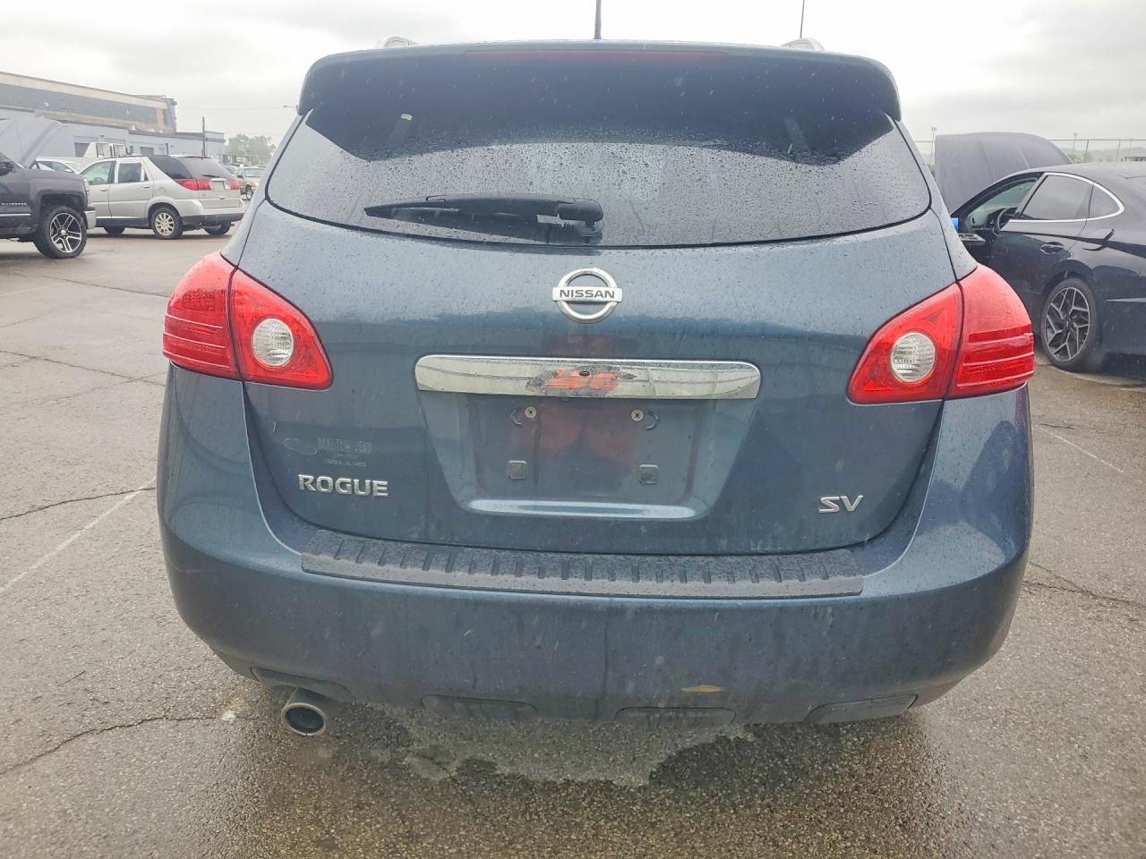 2013 Nissan Rogue S Blue vin: JN8AS5MT0DW005609