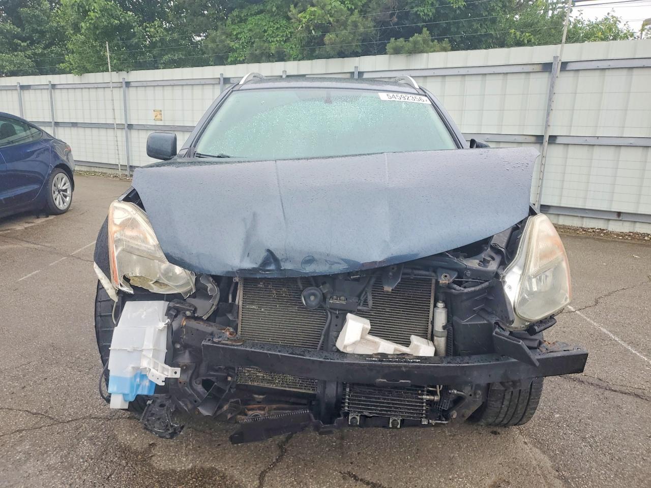 2013 Nissan Rogue S Blue vin: JN8AS5MT0DW005609