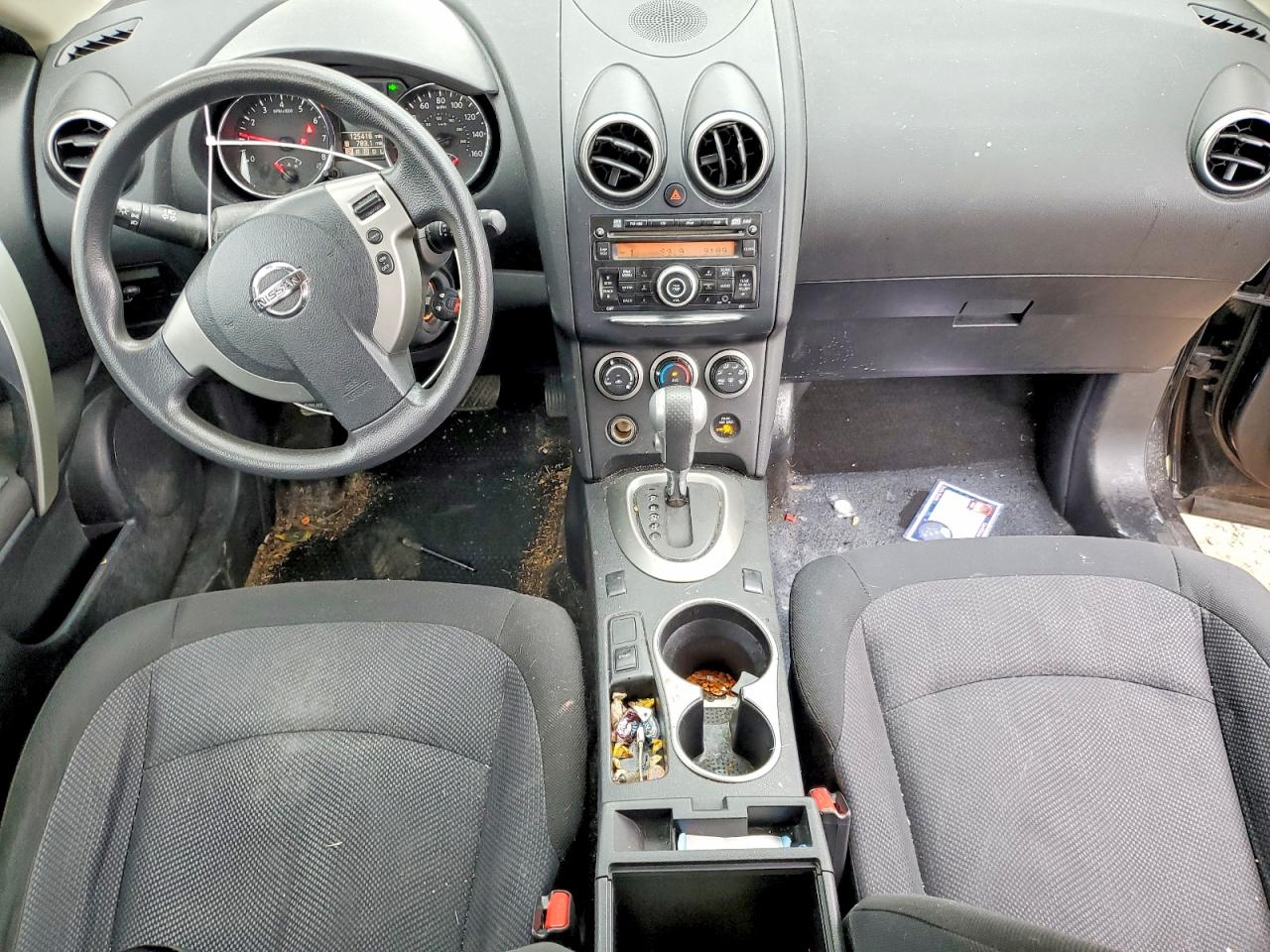 2013 Nissan Rogue S Черный vin: JN8AS5MT0DW022247