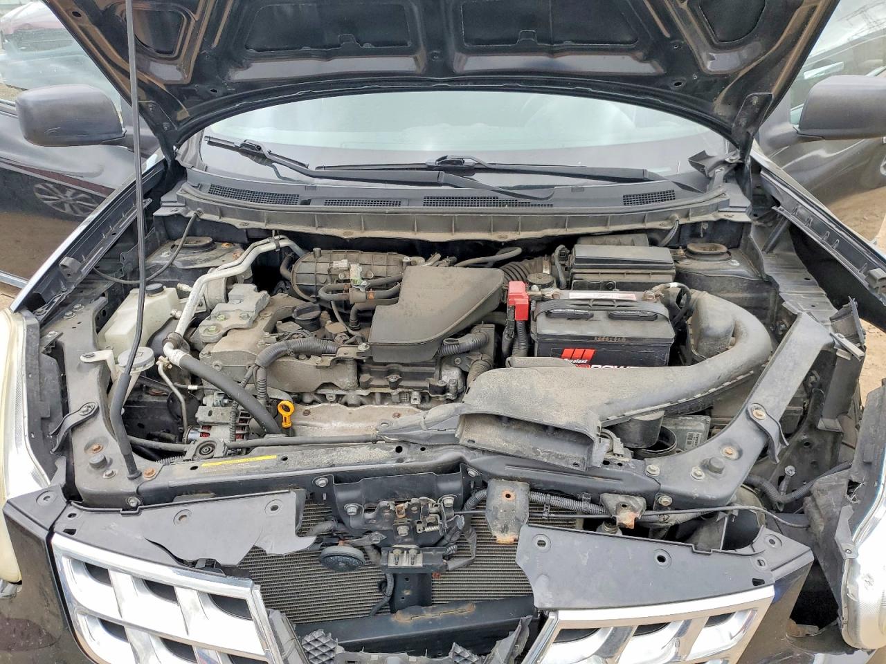 2013 Nissan Rogue S Черный vin: JN8AS5MT0DW022247