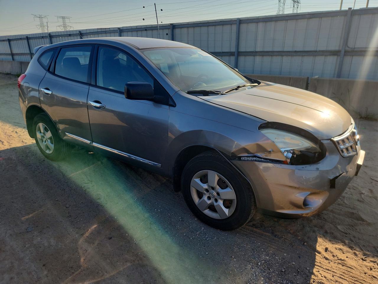 2013 Nissan Rogue S Gray vin: JN8AS5MT0DW033071