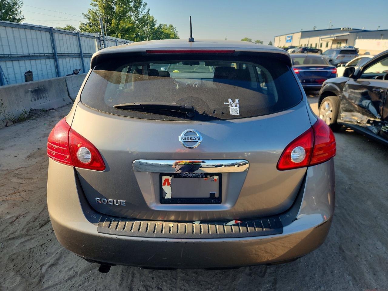 2013 Nissan Rogue S Gray vin: JN8AS5MT0DW033071