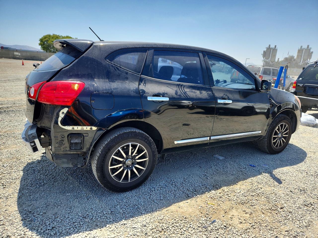 2013 Nissan Rogue S Black vin: JN8AS5MT0DW039789