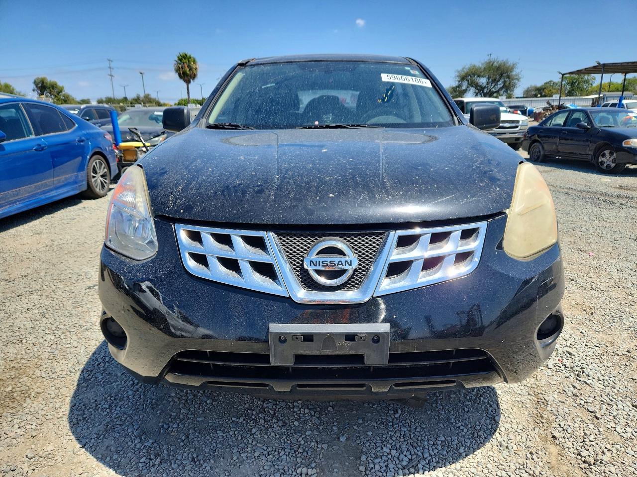 2013 Nissan Rogue S Black vin: JN8AS5MT0DW039789