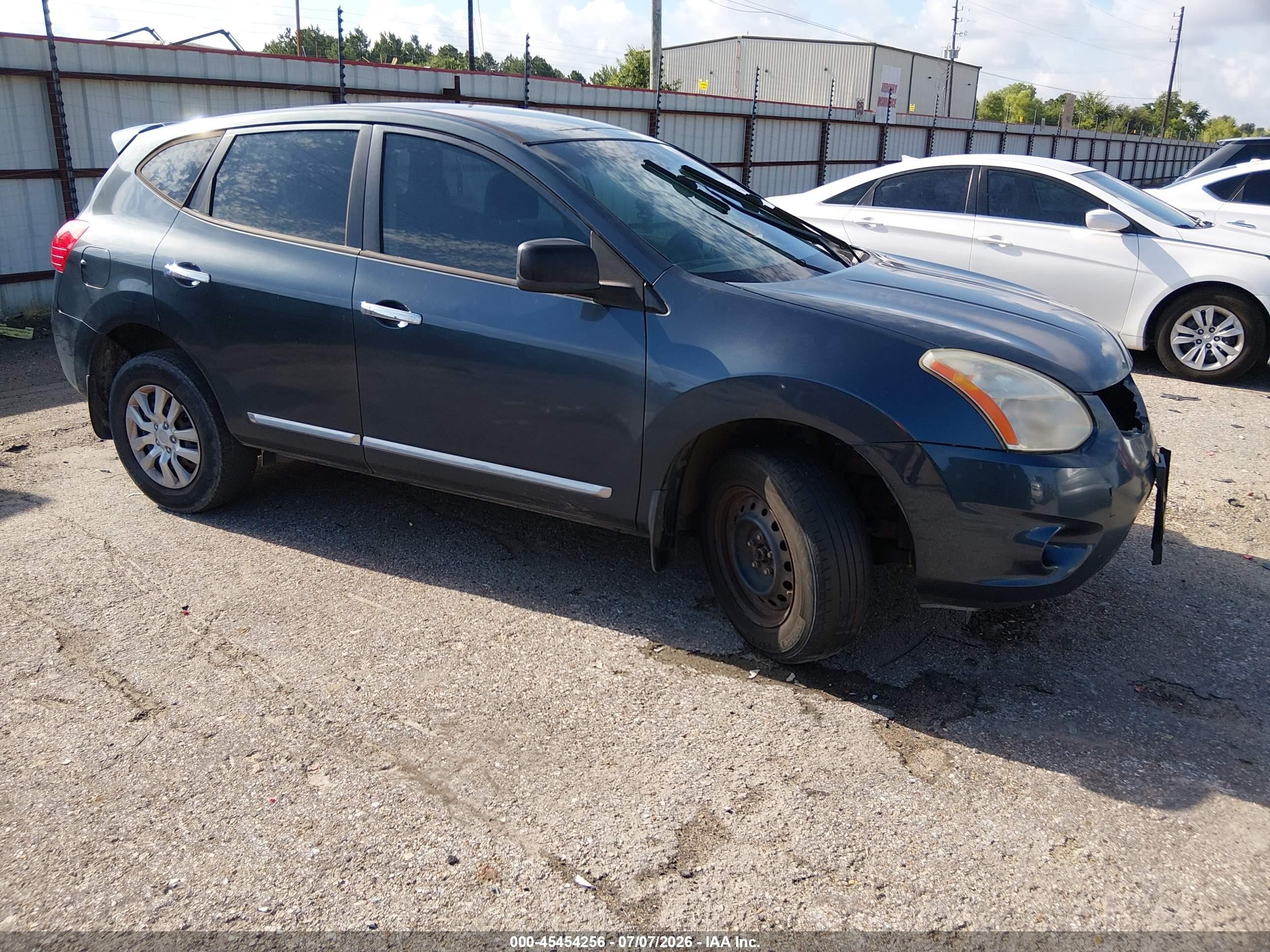 2013 Nissan Rogue S Зеленый vin: JN8AS5MT0DW041073