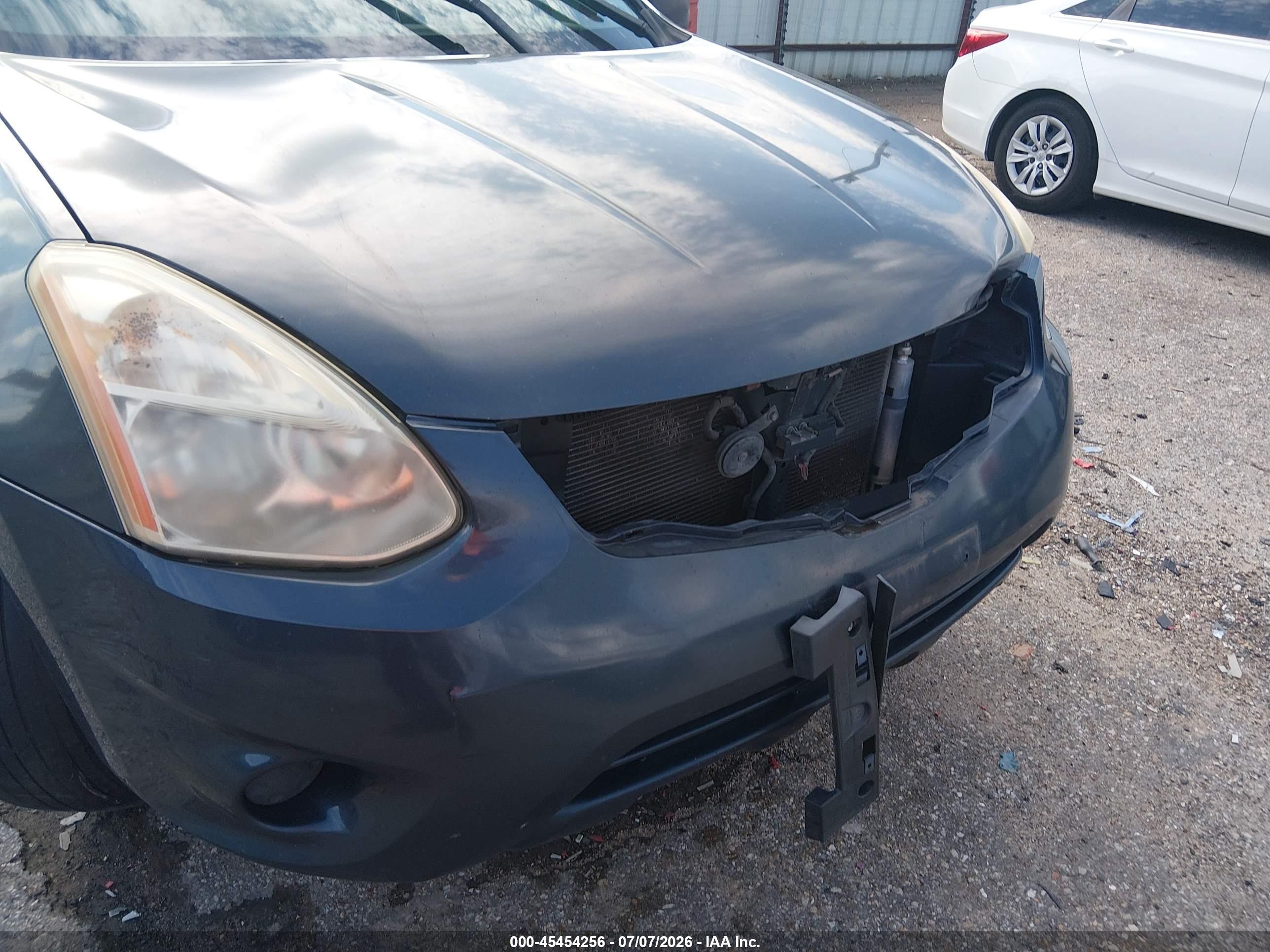 2013 Nissan Rogue S Green vin: JN8AS5MT0DW041073