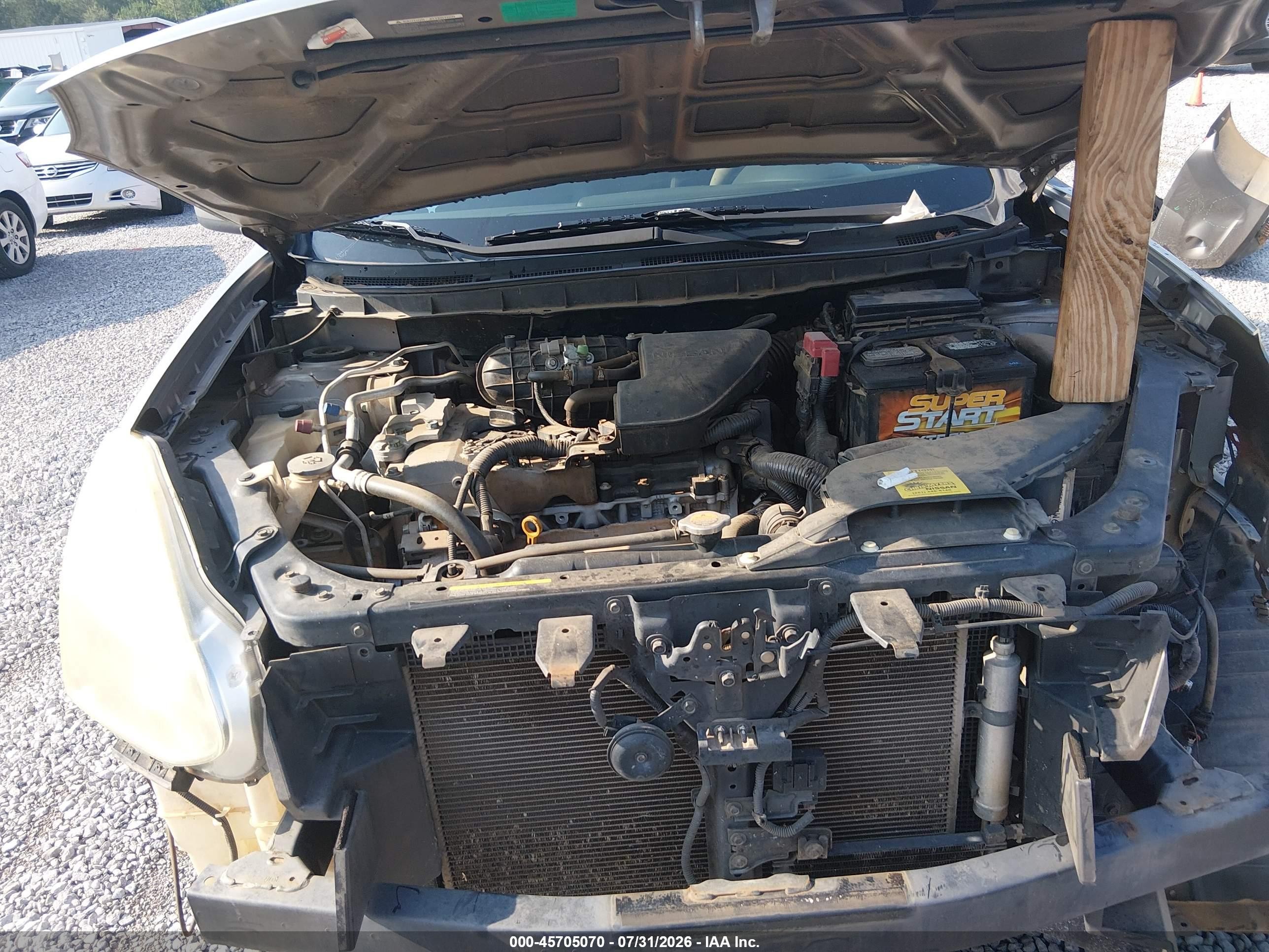 2013 Nissan Rogue Sv Silver vin: JN8AS5MT0DW502871