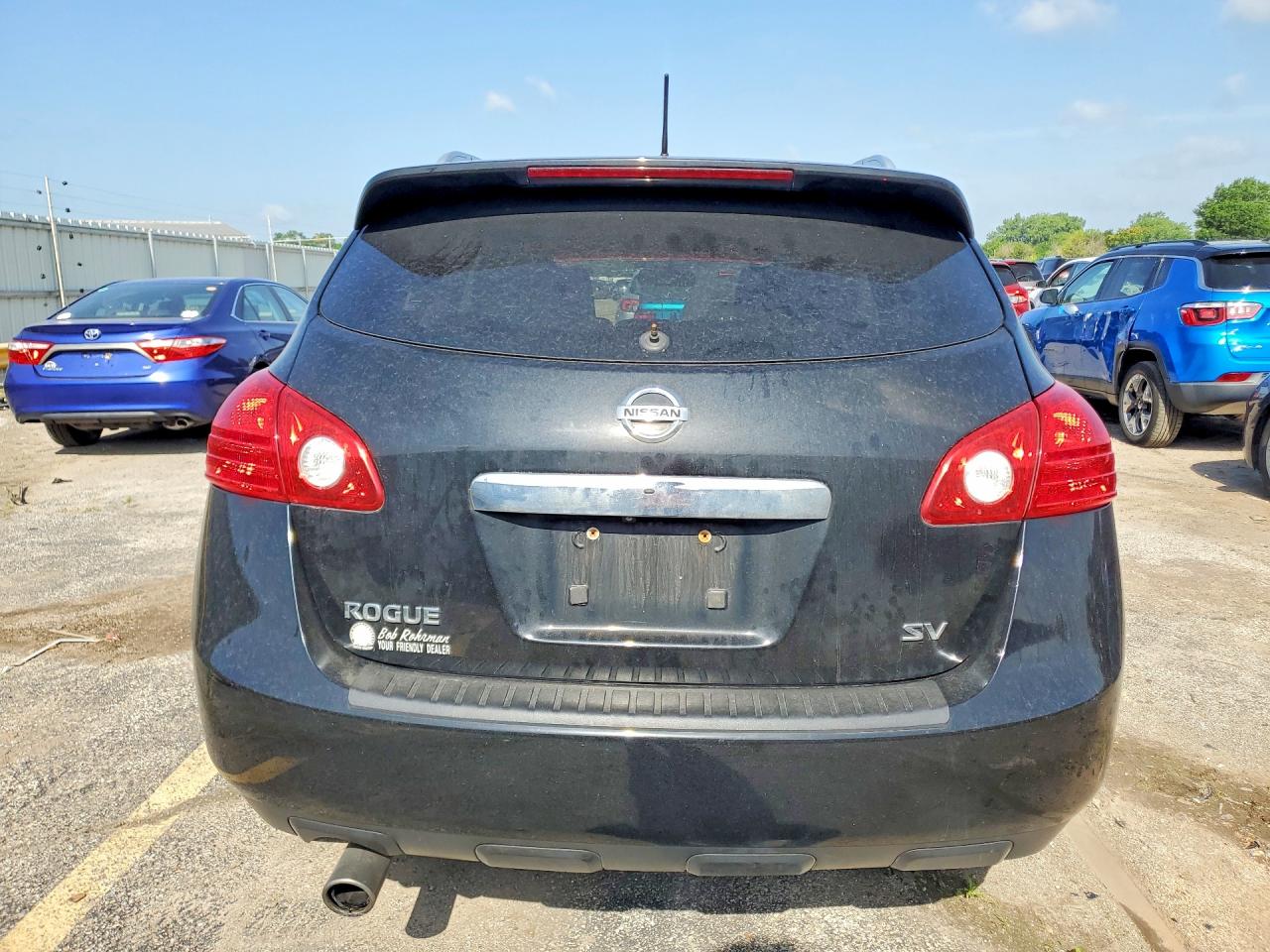 2013 Nissan Rogue Черный vin: JN8AS5MT0DW503972