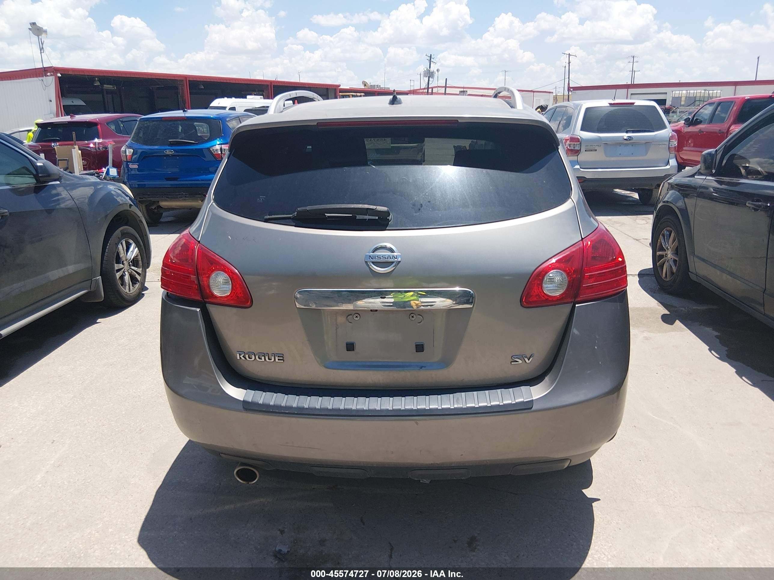 2013 Nissan Rogue Sv Серый vin: JN8AS5MT0DW507956
