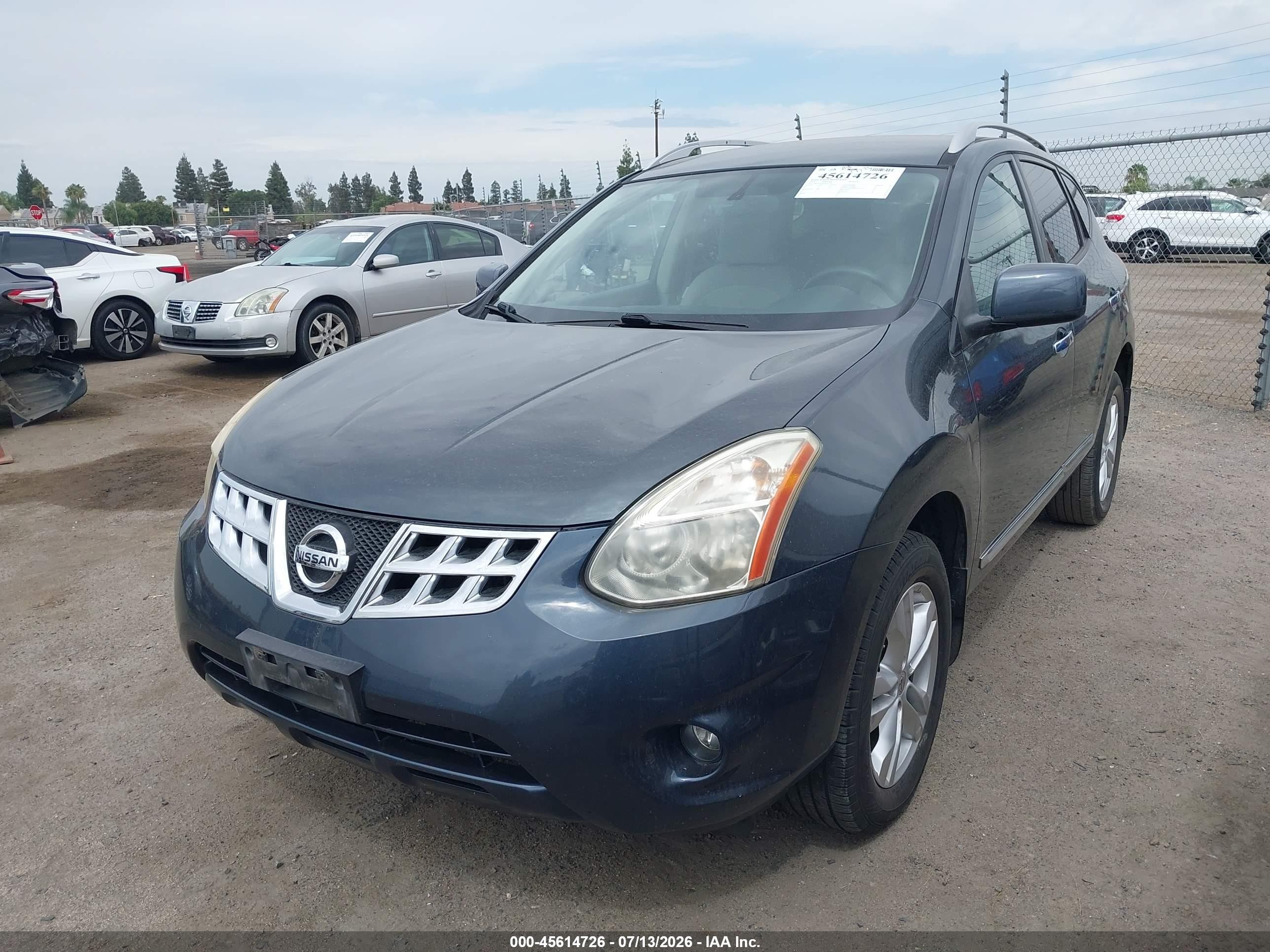 2013 Nissan Rogue Sv Navy vin: JN8AS5MT0DW507987