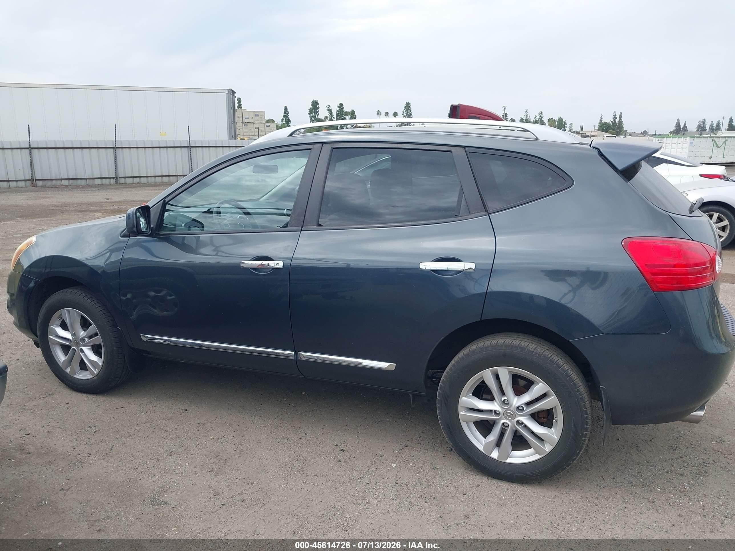 2013 Nissan Rogue Sv Navy vin: JN8AS5MT0DW507987