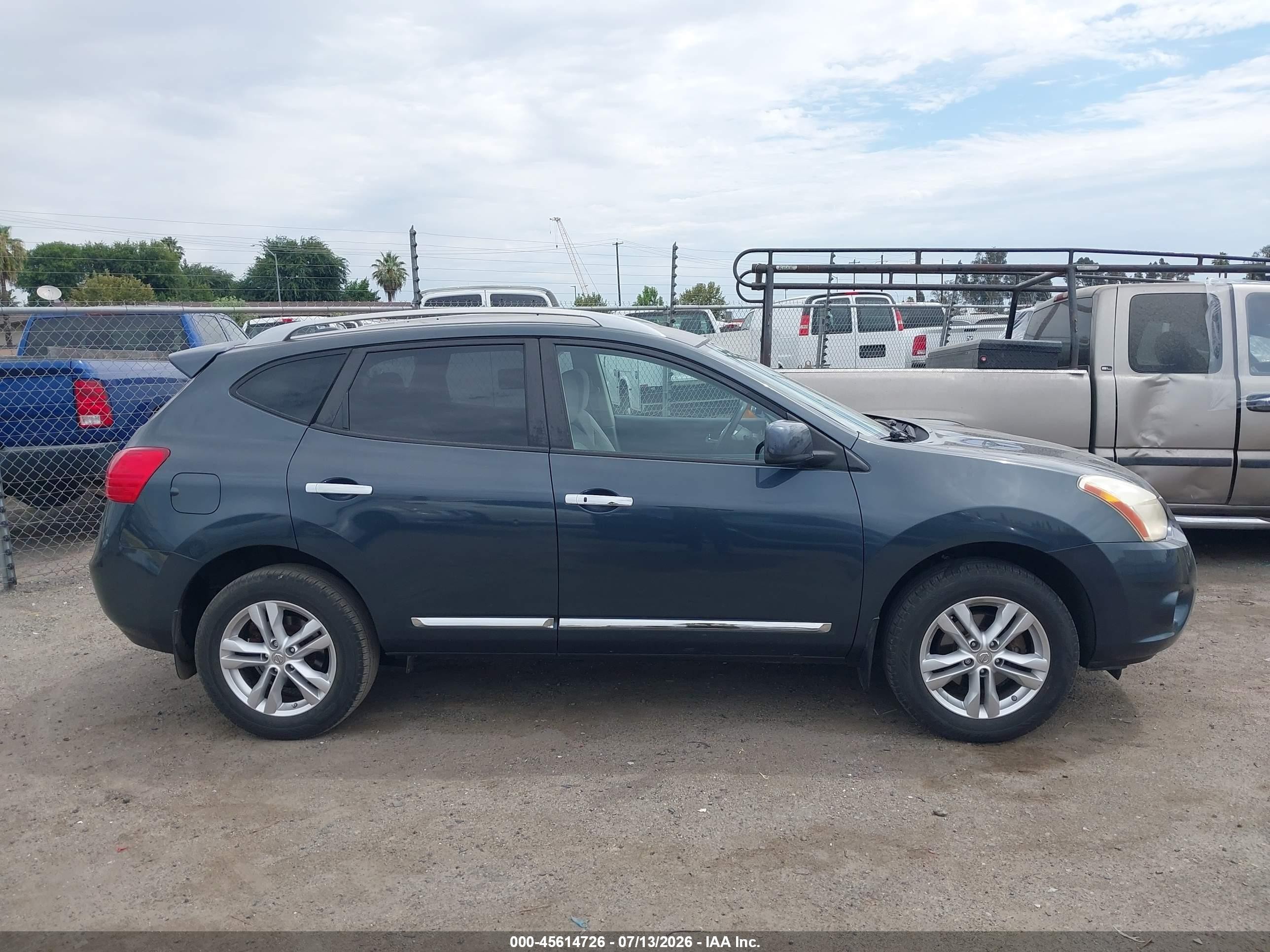 2013 Nissan Rogue Sv Navy vin: JN8AS5MT0DW507987