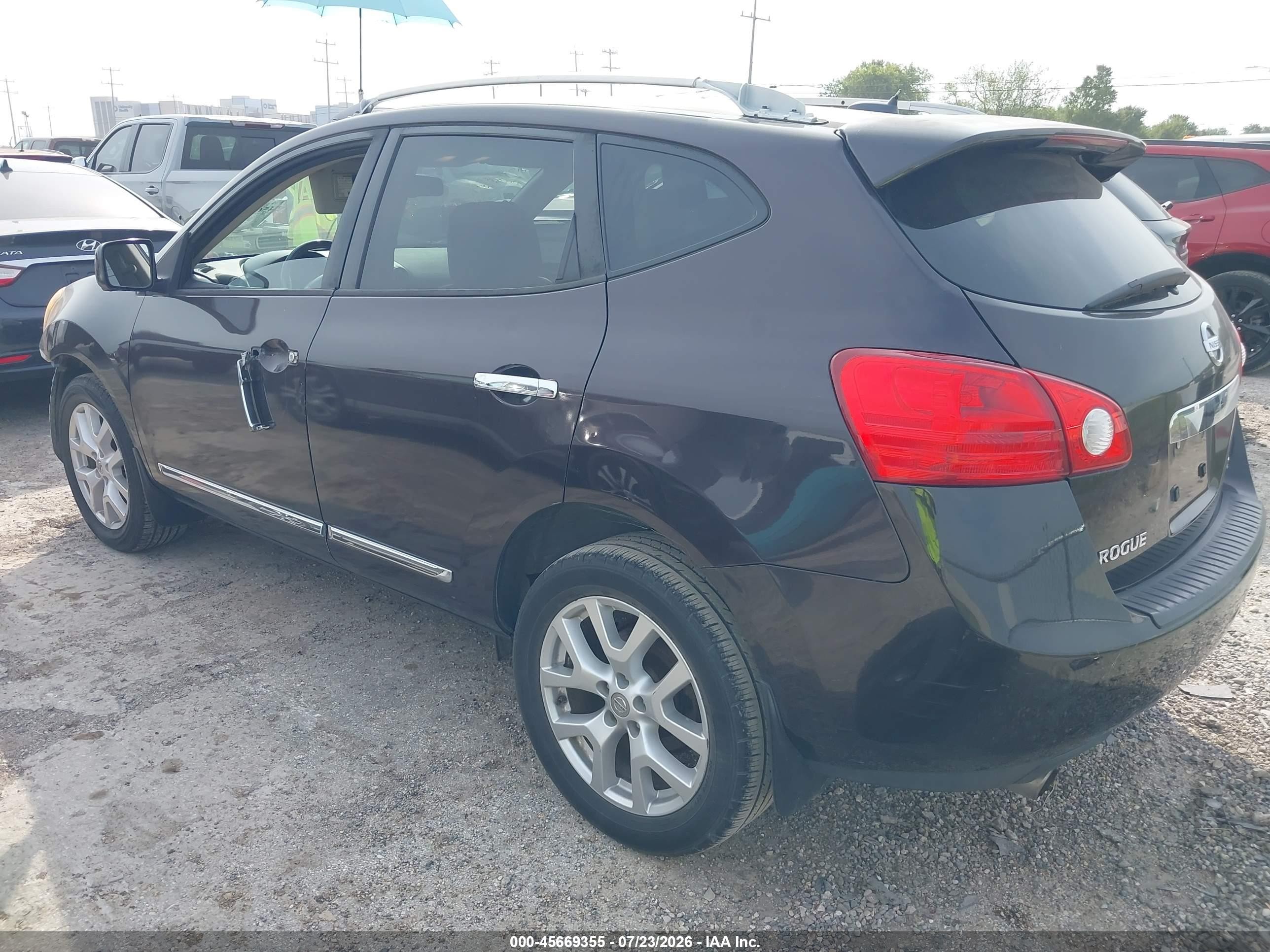 2013 Nissan Rogue Sv W/sl Pkg Purple vin: JN8AS5MT0DW509464