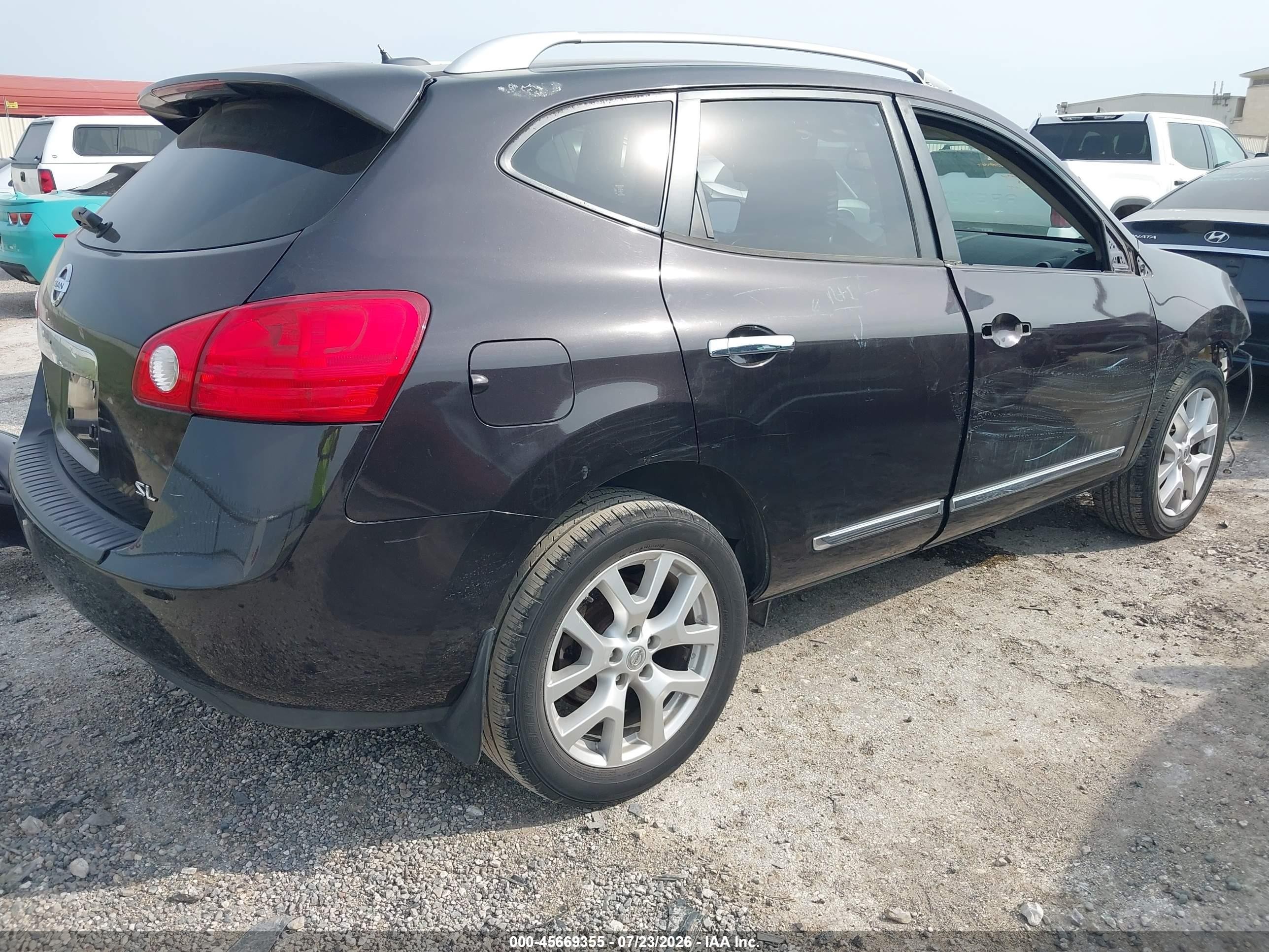 2013 Nissan Rogue Sv W/sl Pkg Purple vin: JN8AS5MT0DW509464