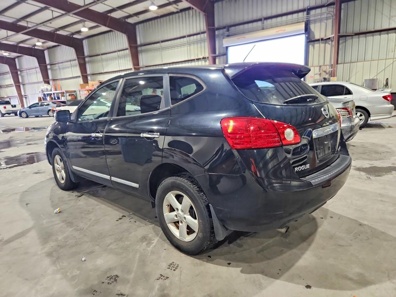 2013 Nissan Rogue S Black vin: JN8AS5MT0DW518925